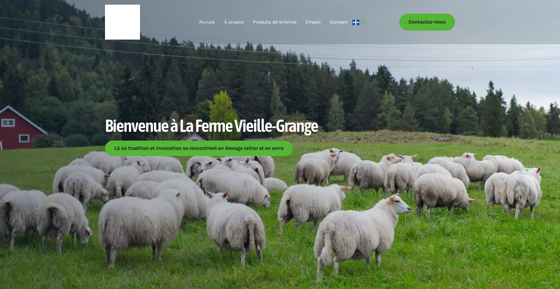Ferme.vieille-grange.com Screenshot