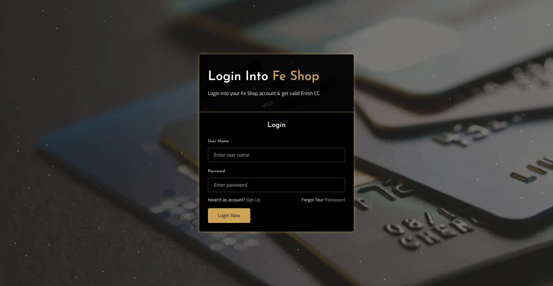 Website screenshot of Feshop.biz