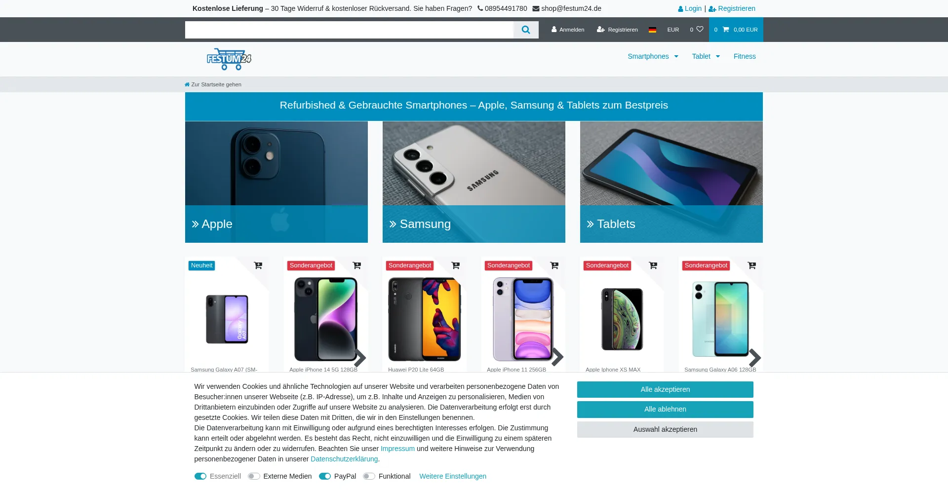 Festum24.de 安全可靠吗？