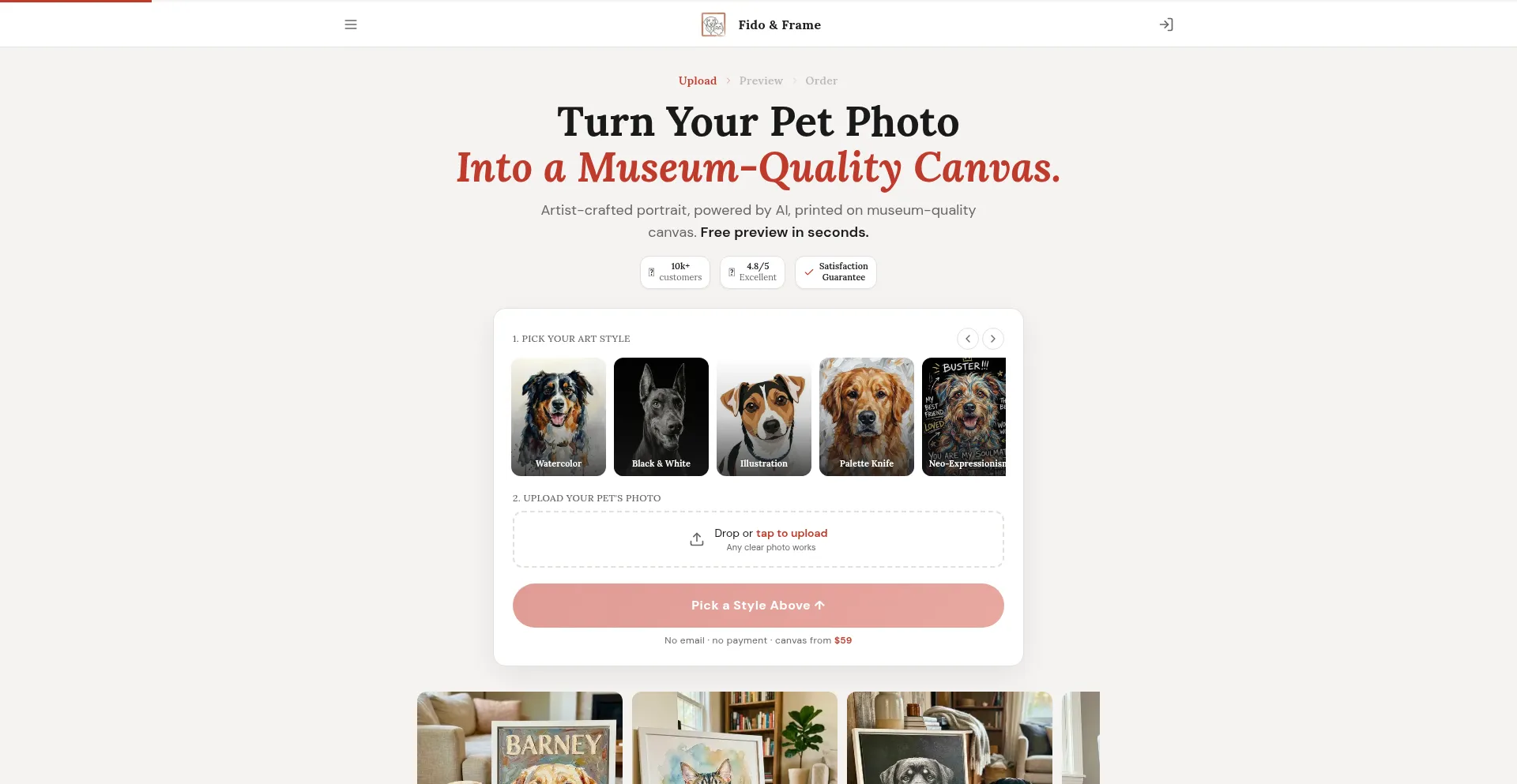 Fidoandframe.com