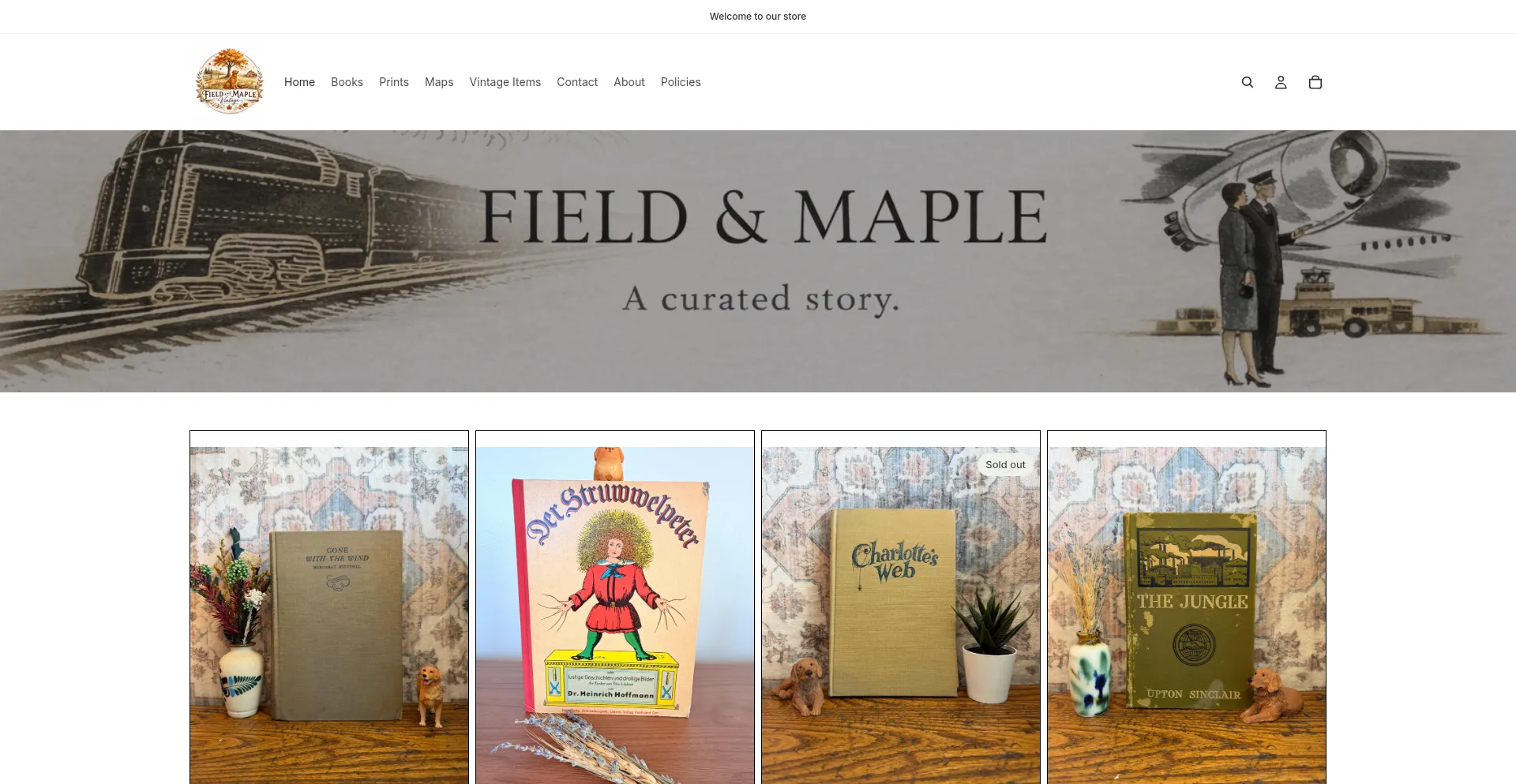 Fieldandmaplevintage.com