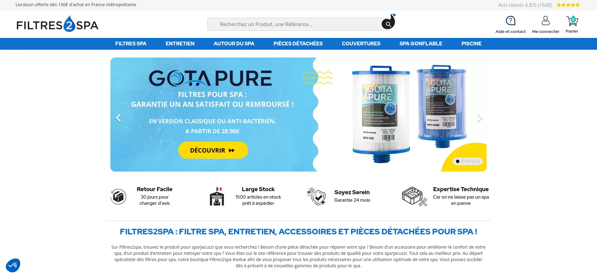 Filtres-spa.com 安全可靠吗？