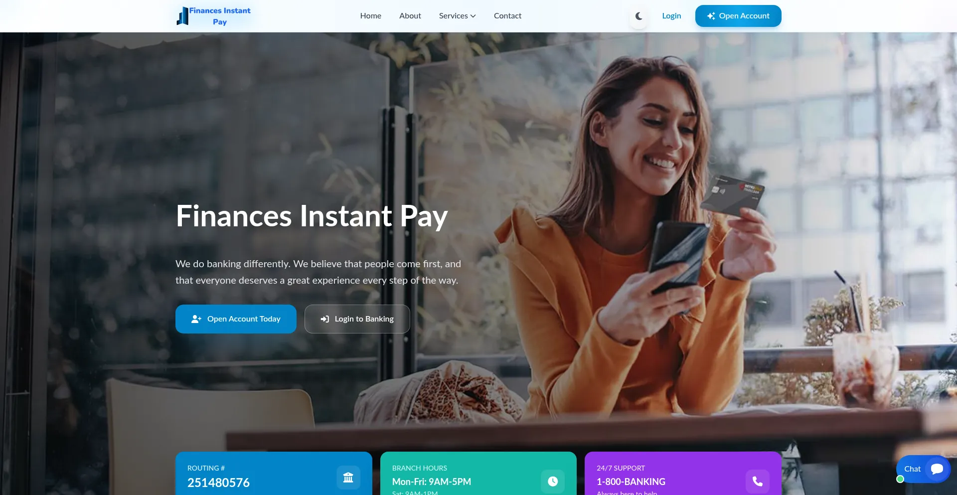 Financesinstantpay.com Screenshot