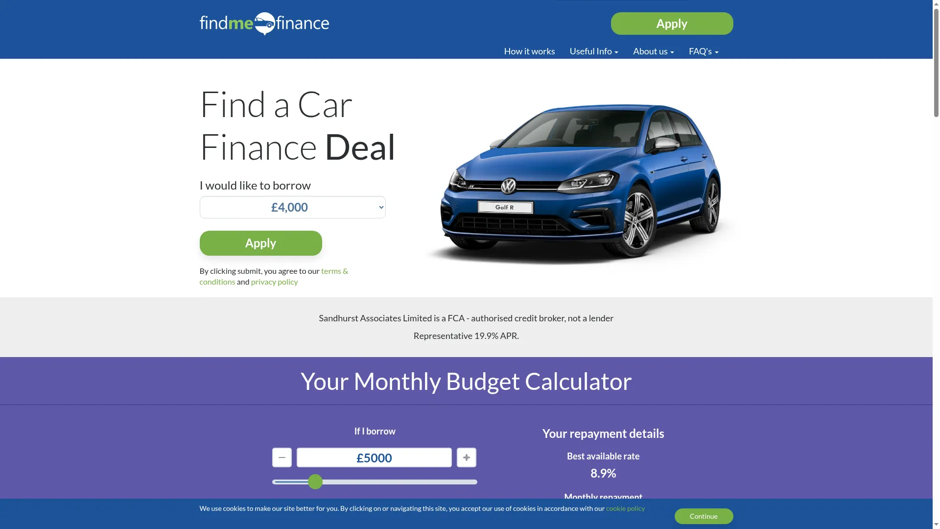 Findmecarfinance.co.uk