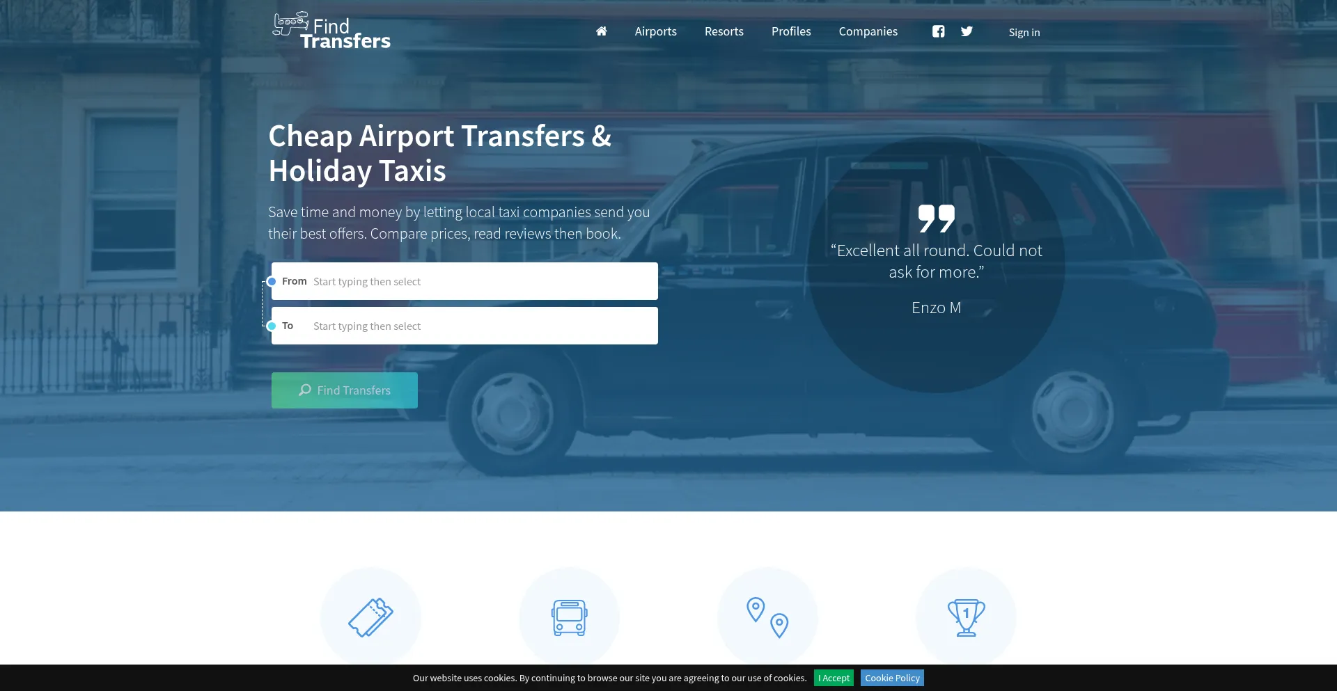 Findtransfers.com 安全可靠吗？