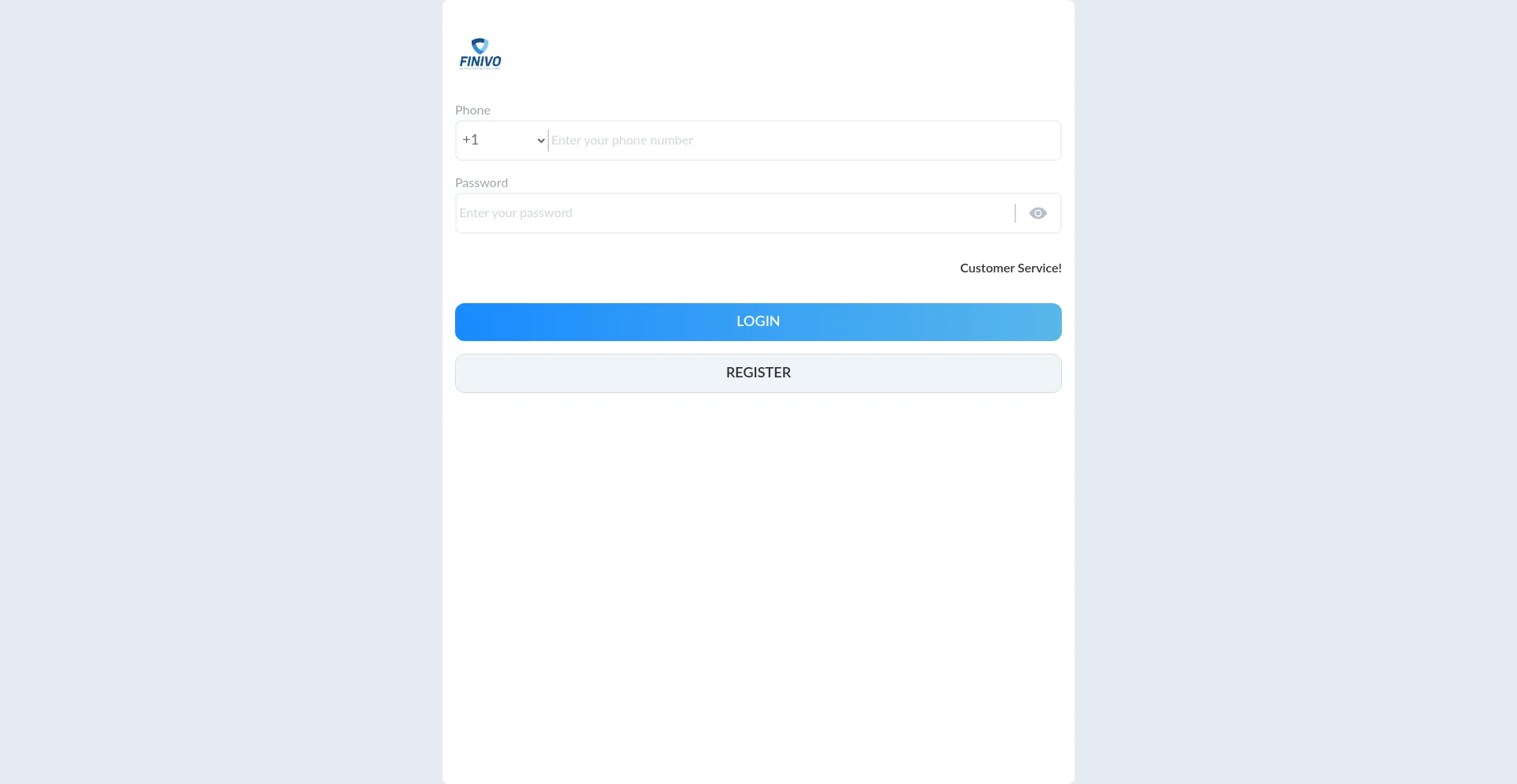 Website screenshot of Finivo.xyz