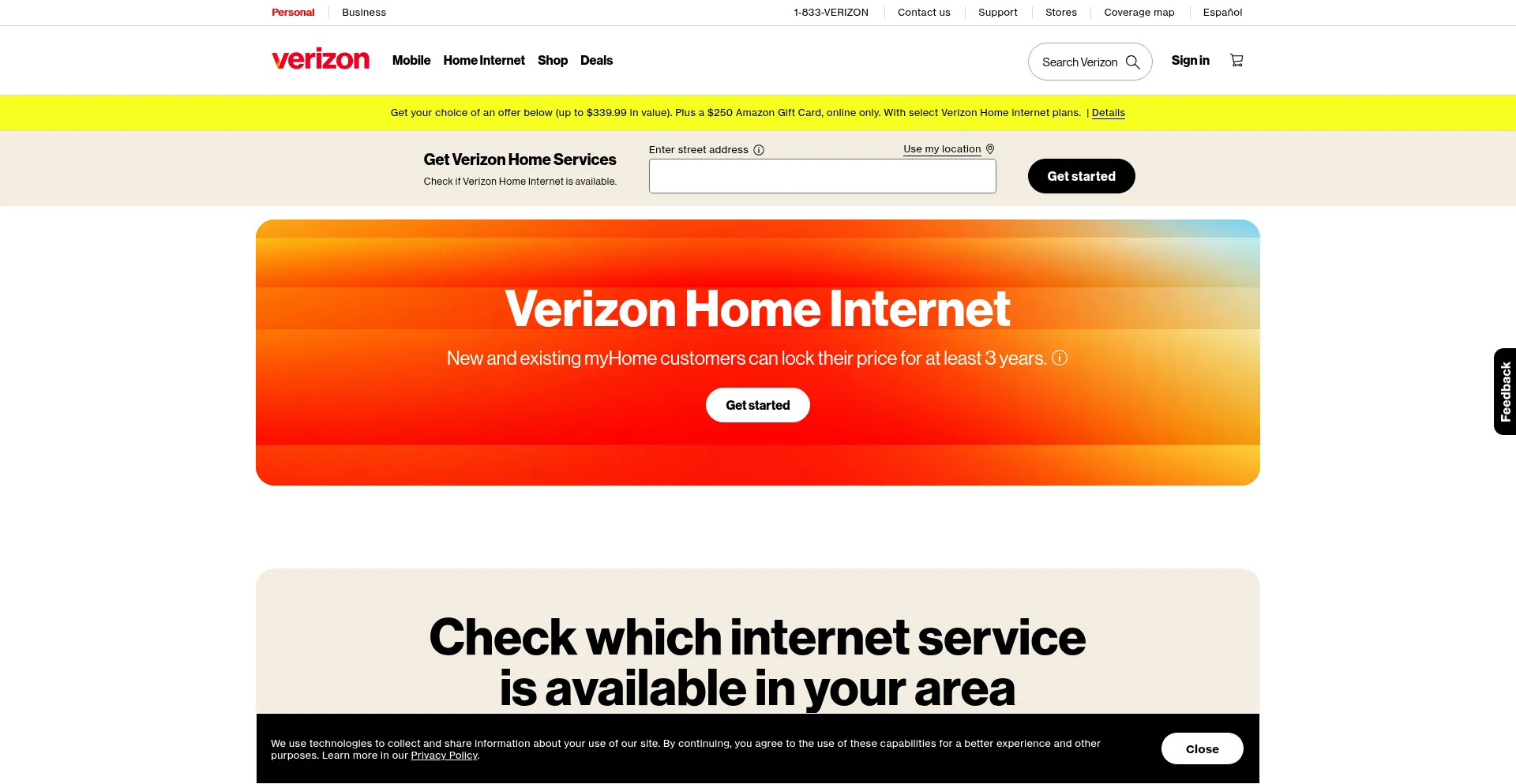 Fios.verizon.com Screenshot