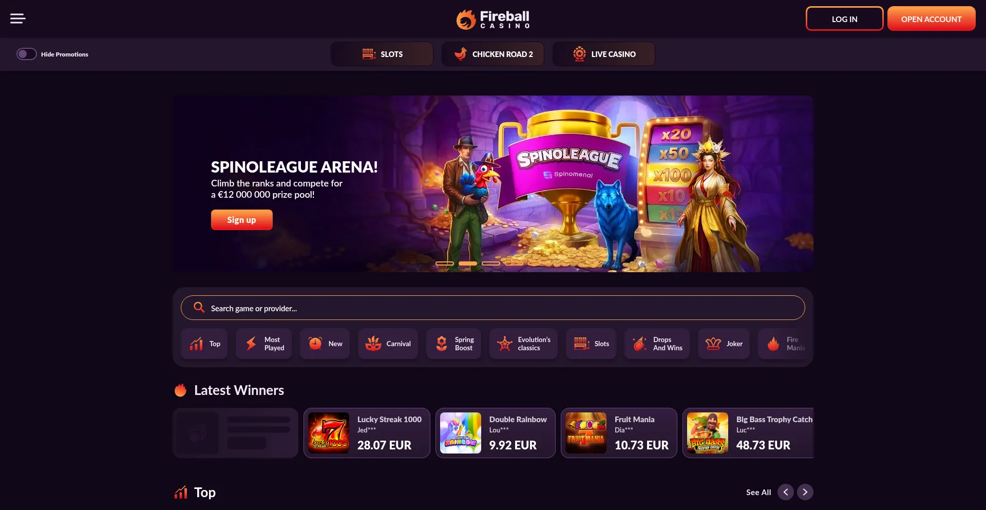 Fireball.casino