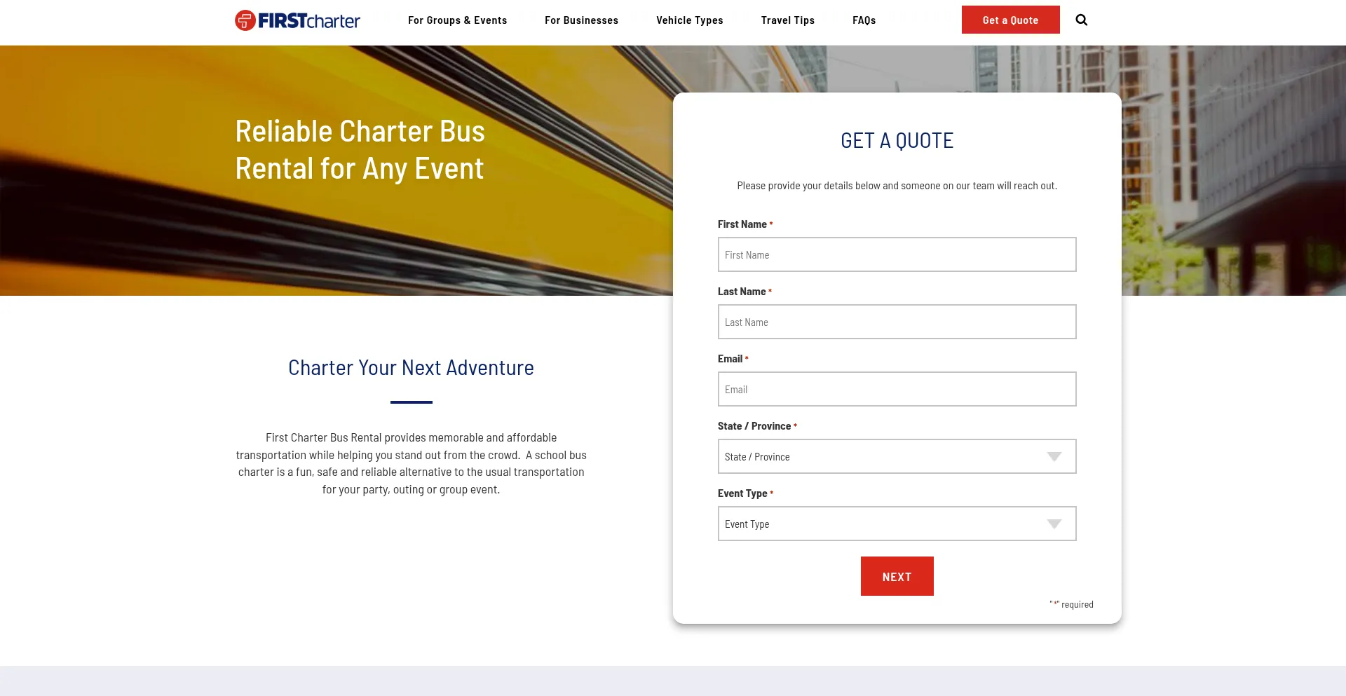 Firstcharterbus.com 安全可靠吗？