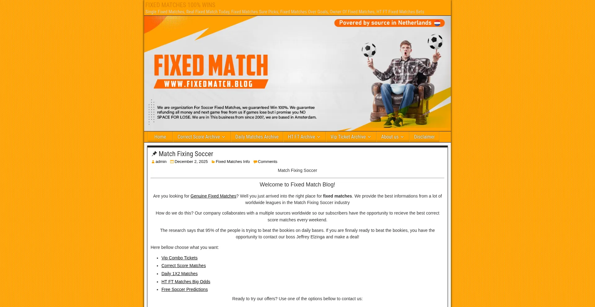 Fixedmatch.blog