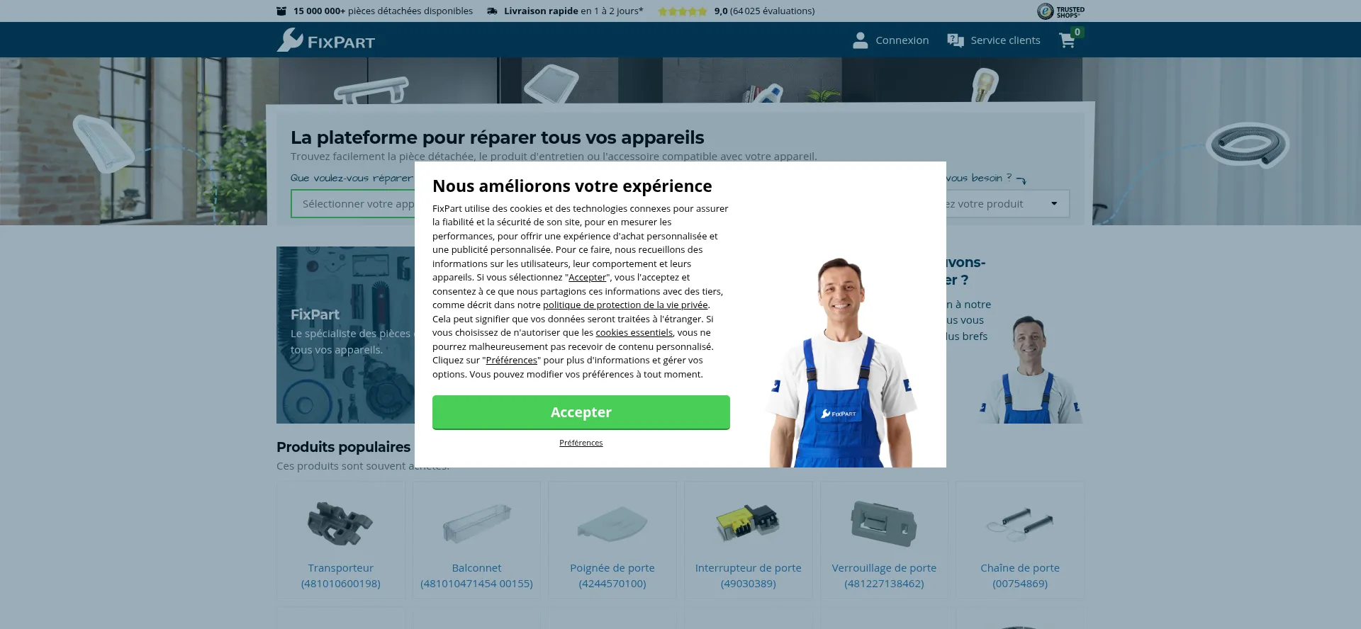 Fixpart.fr 安全可靠吗？