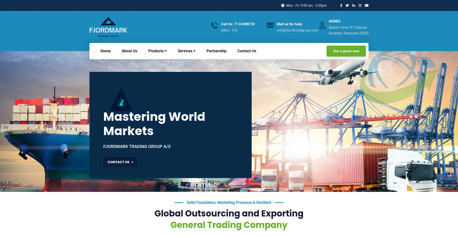 Fjordmarkgroup.com