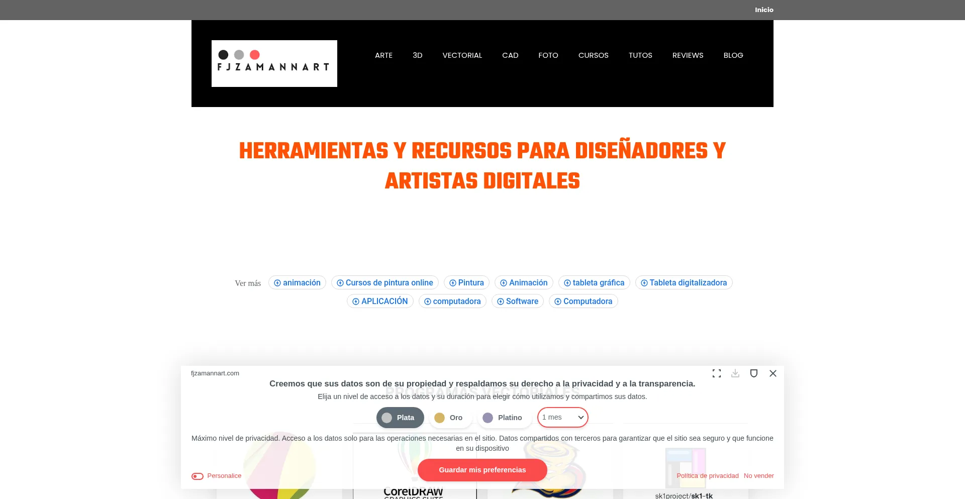 Fjzamannart.com Screenshot