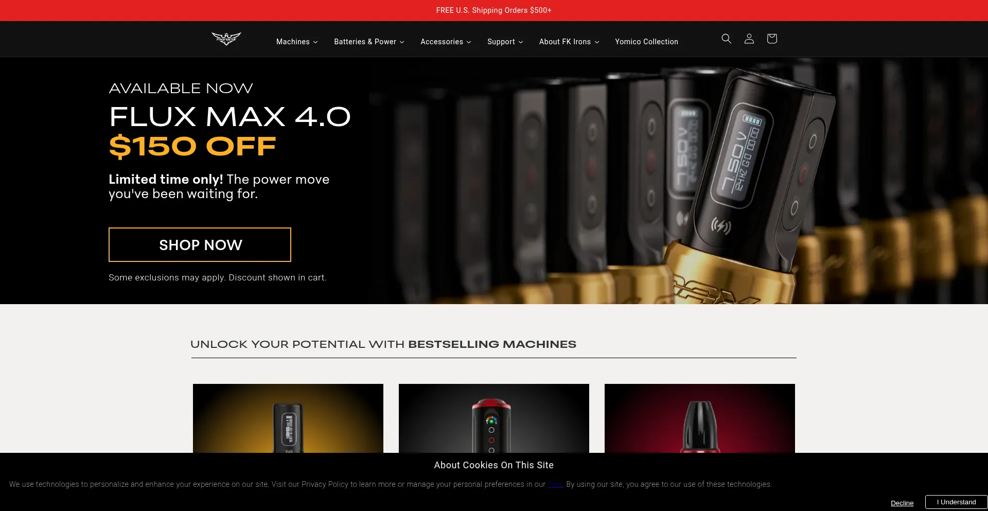 Fkirons.com Screenshot