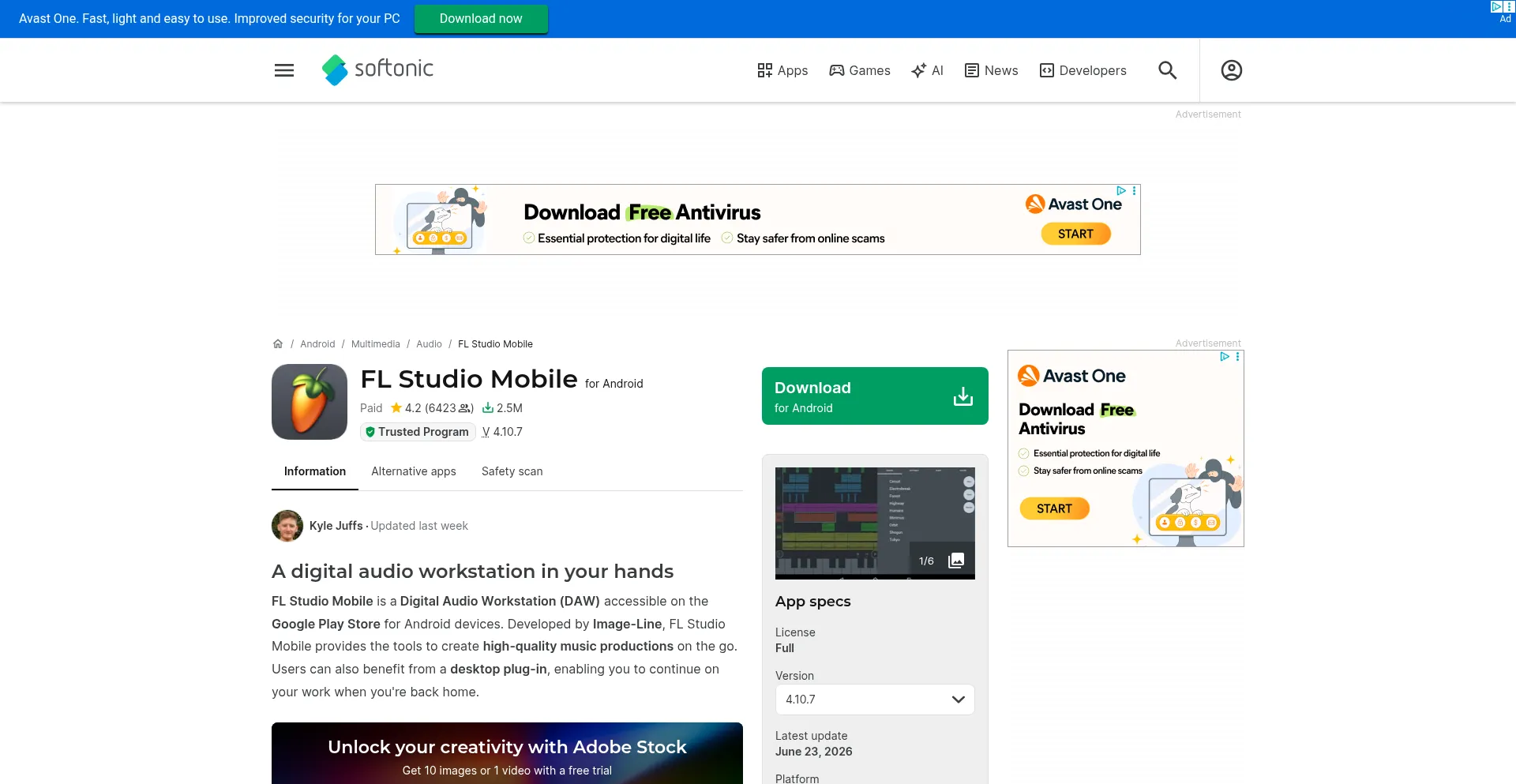 Fl-studio-mobile.en.softonic.com