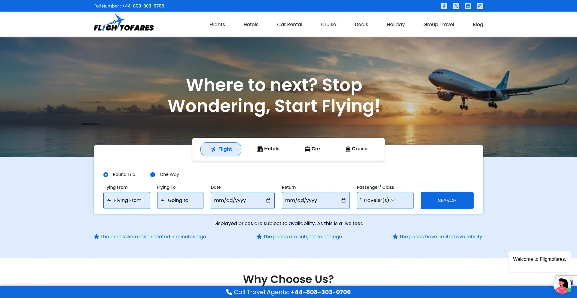 Flightofares.co.uk