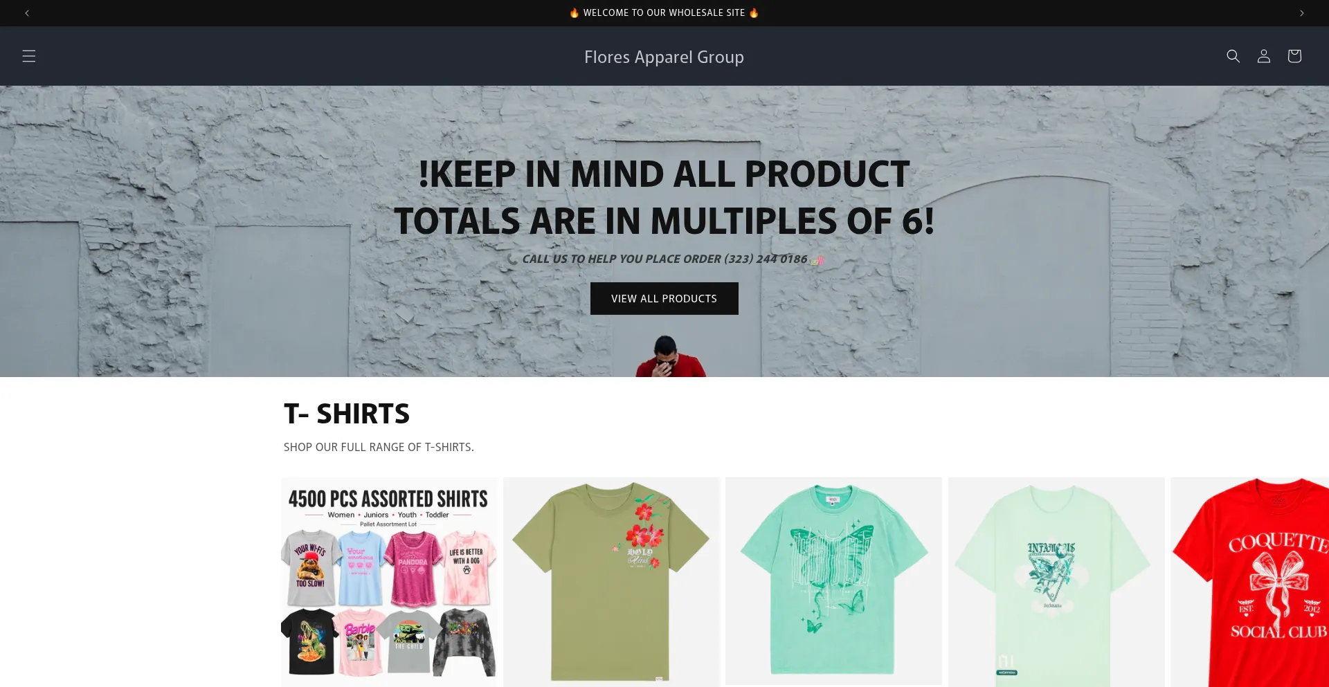 Floresapparelgroup.com