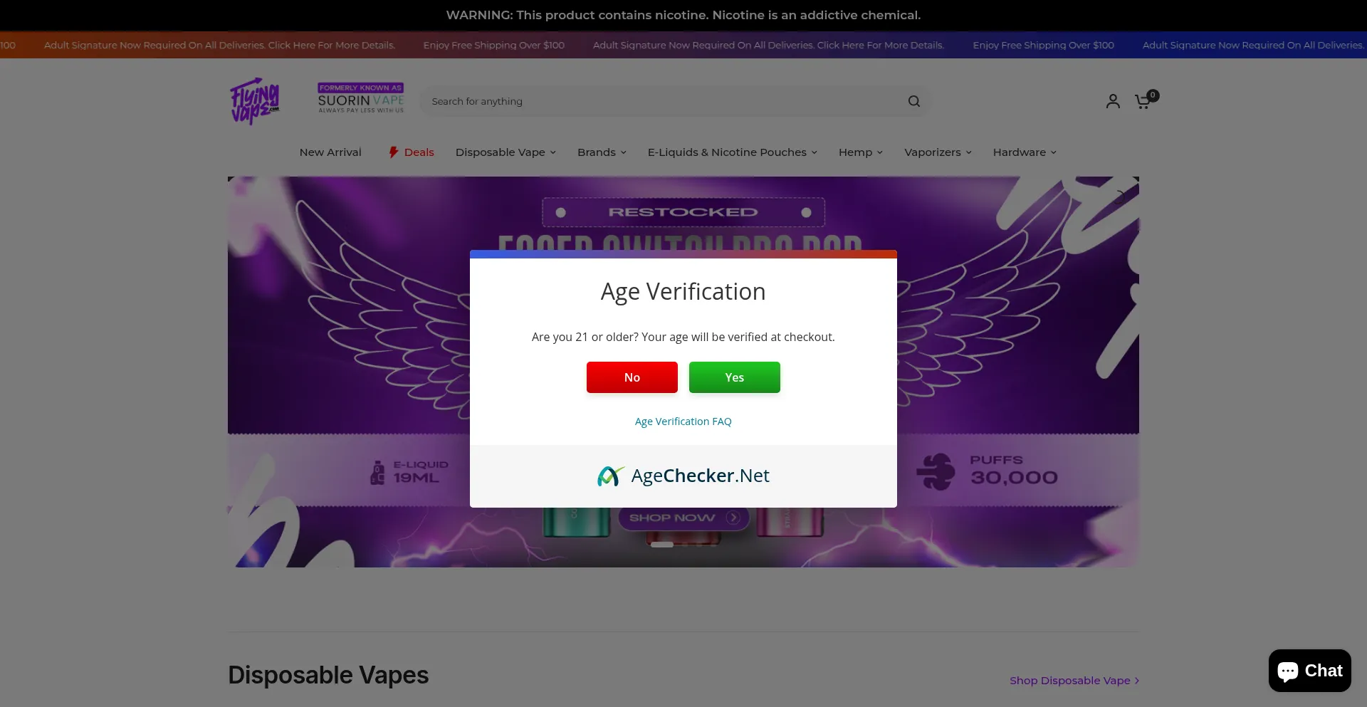 Flyingvape.com 安全可靠吗？