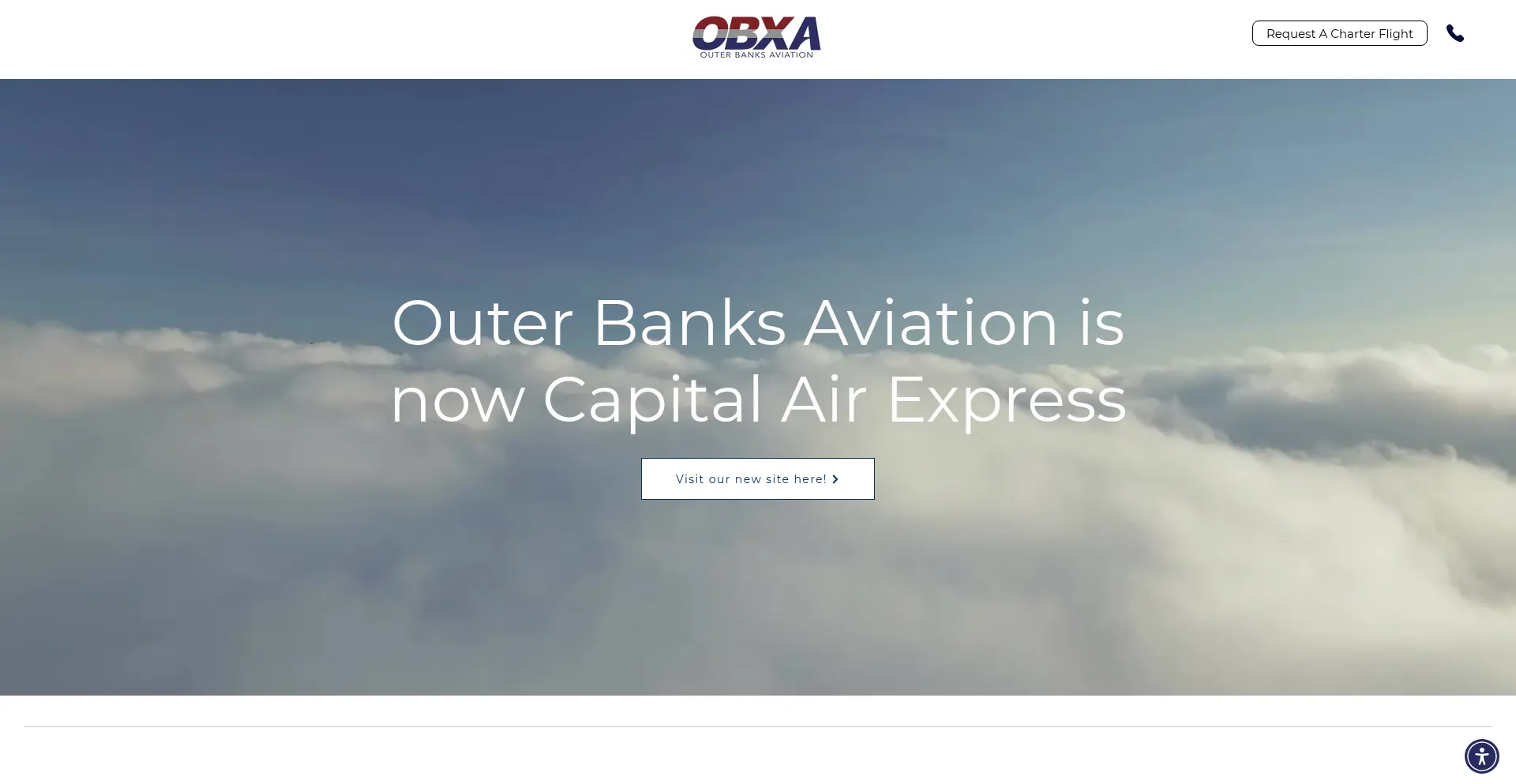 Website screenshot of Flyobx.com