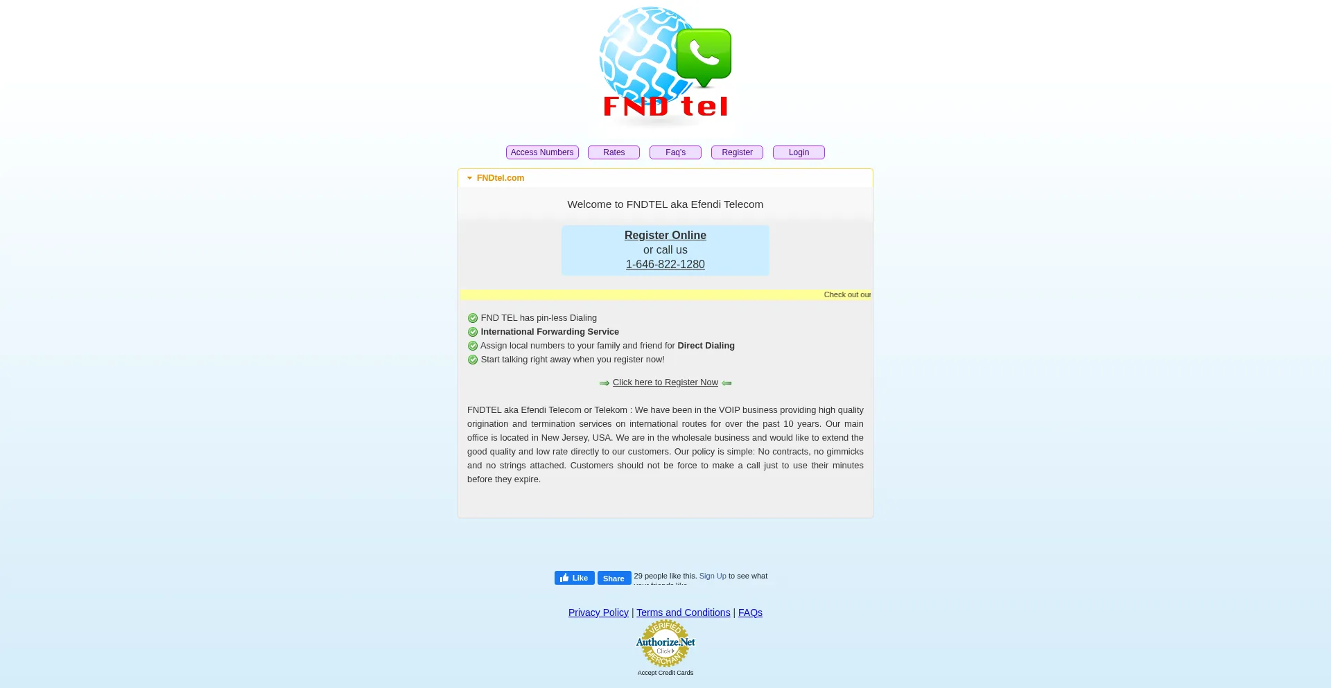 Fndtel.com 安全可靠吗？