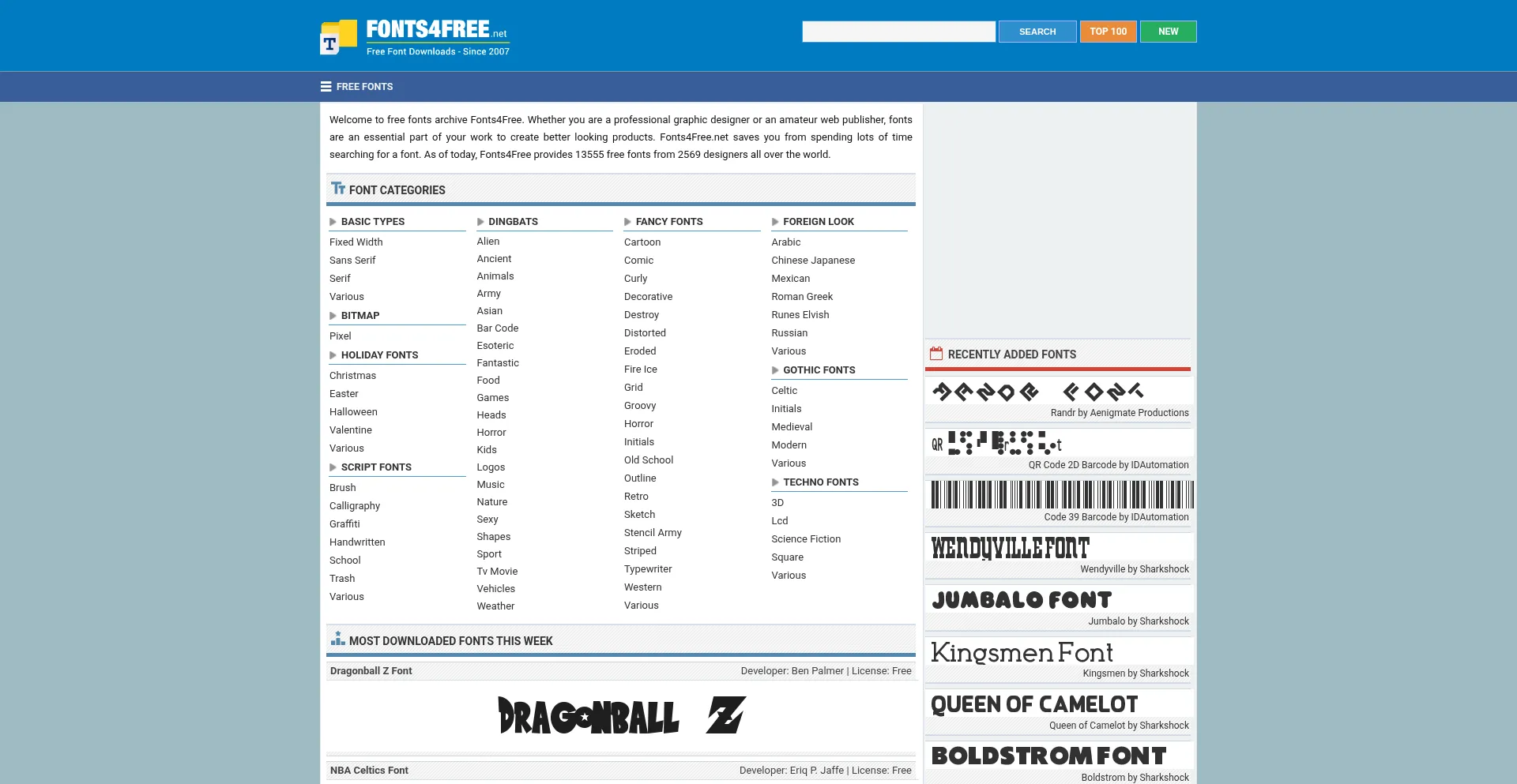 Fonts4free.net