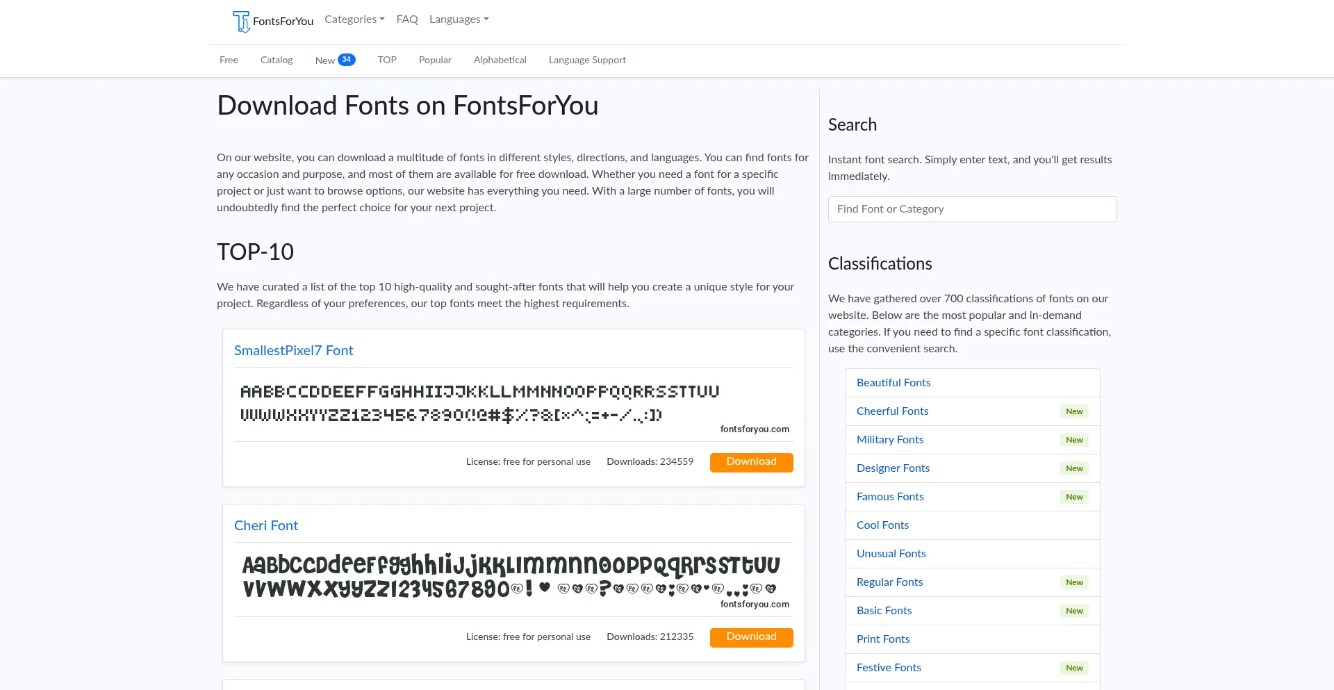 Fontsforyou.com