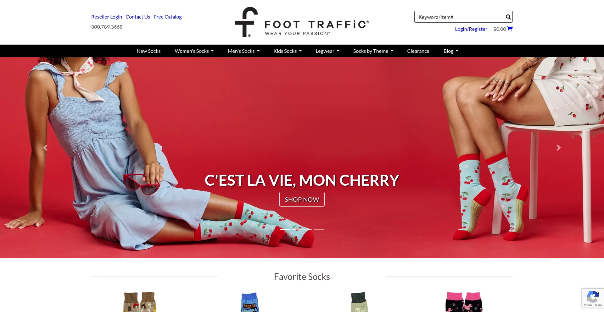 Foottraffic.com Screenshot