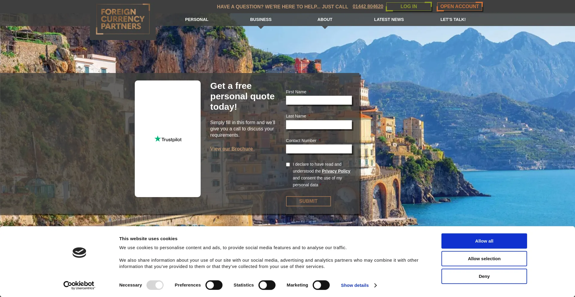 Foreigncurrencypartners.co.uk 安全可靠吗？