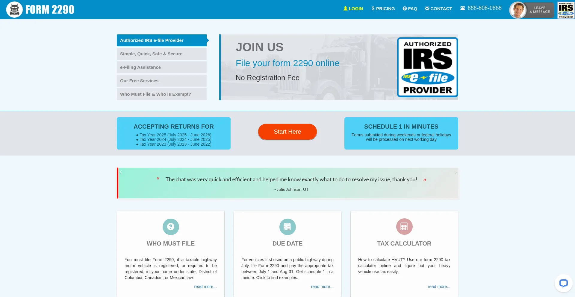 Form2290.com