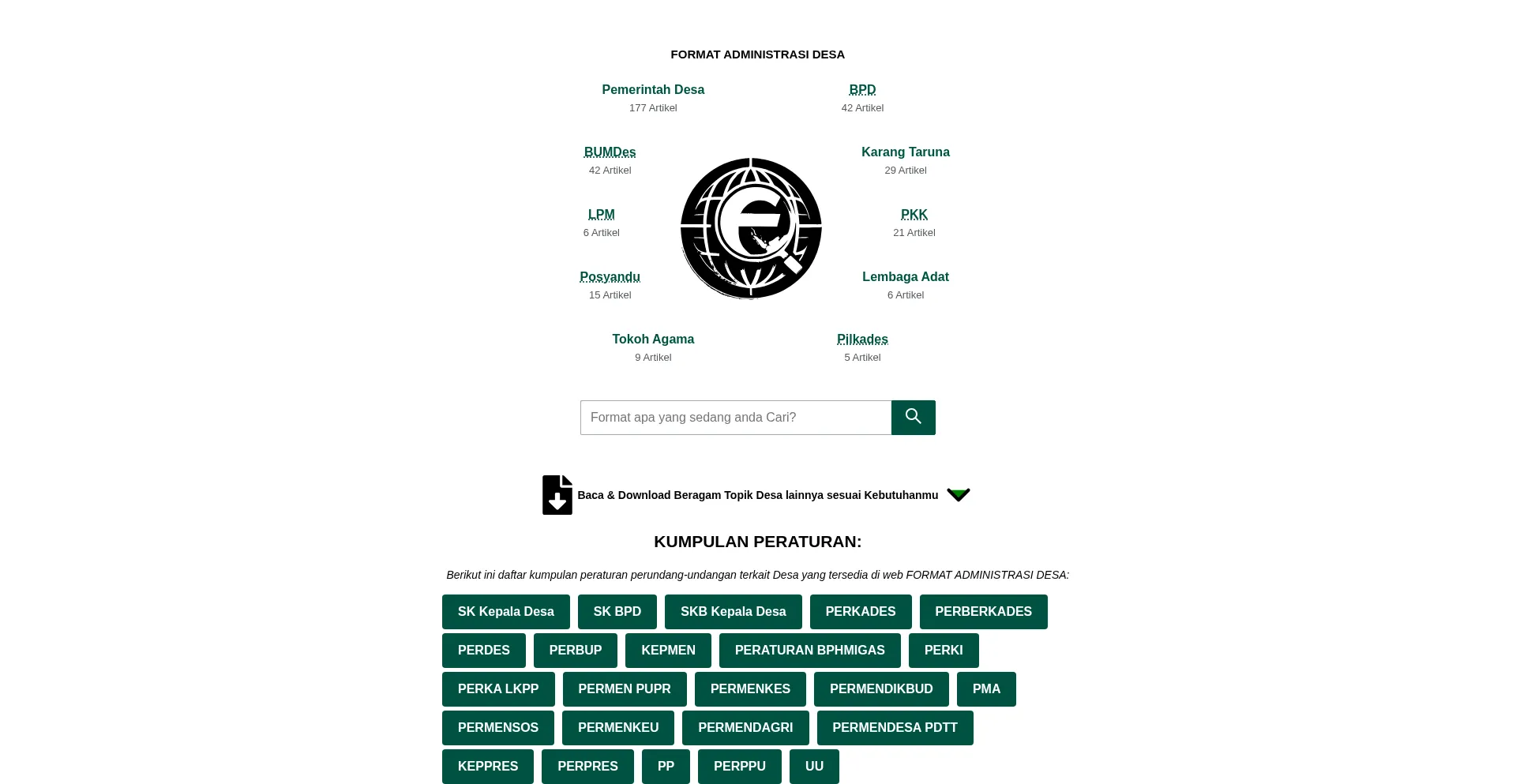 Formatadministrasidesa.com