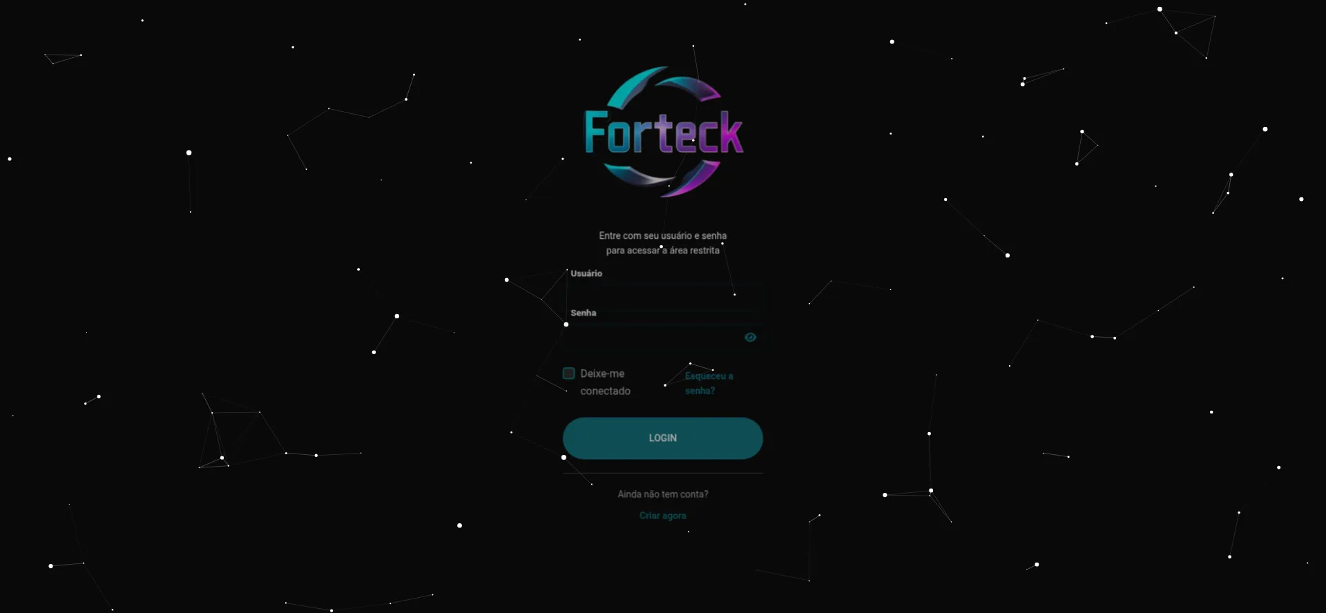 Website screenshot of Forteck.in