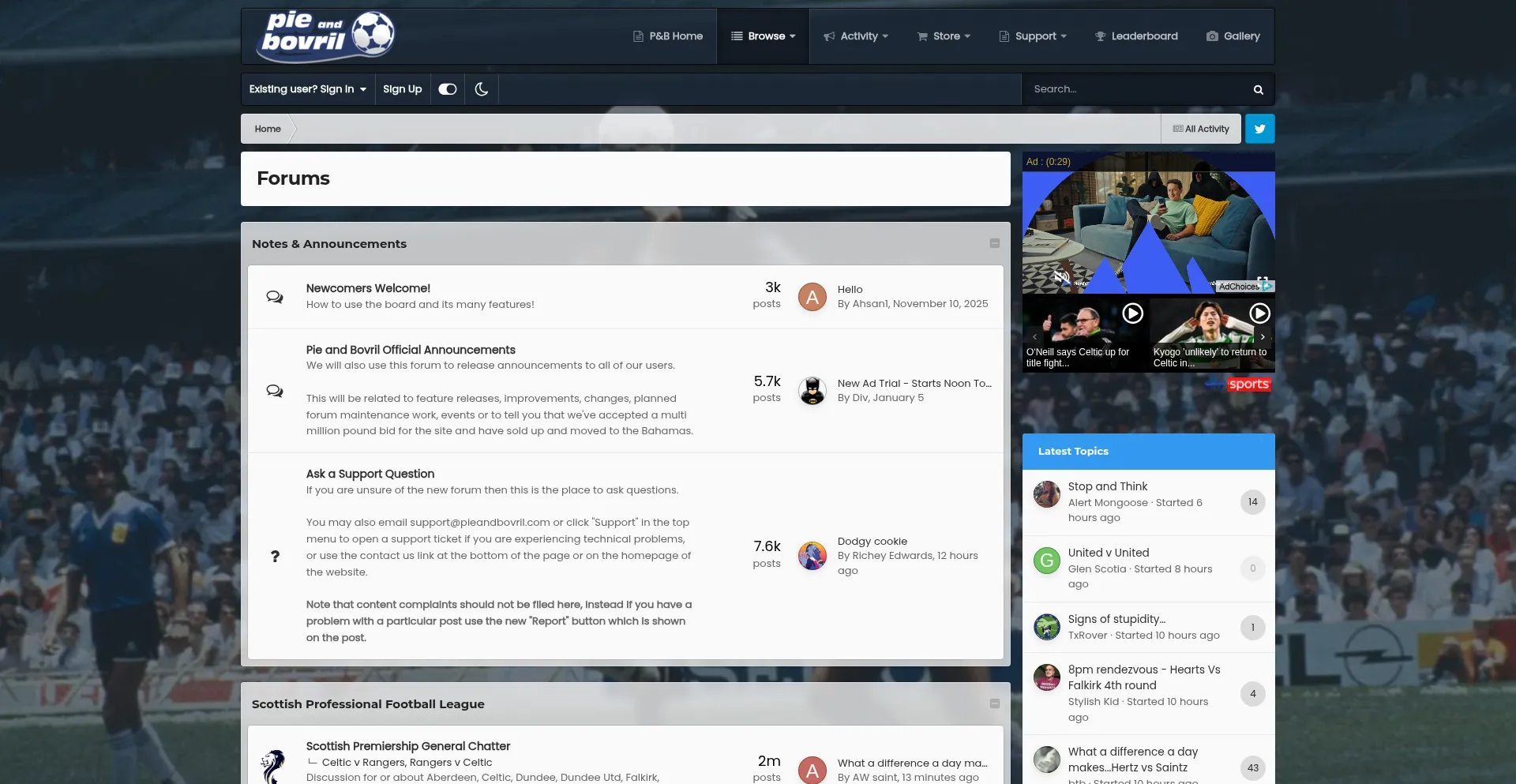 Forum.pieandbovril.com