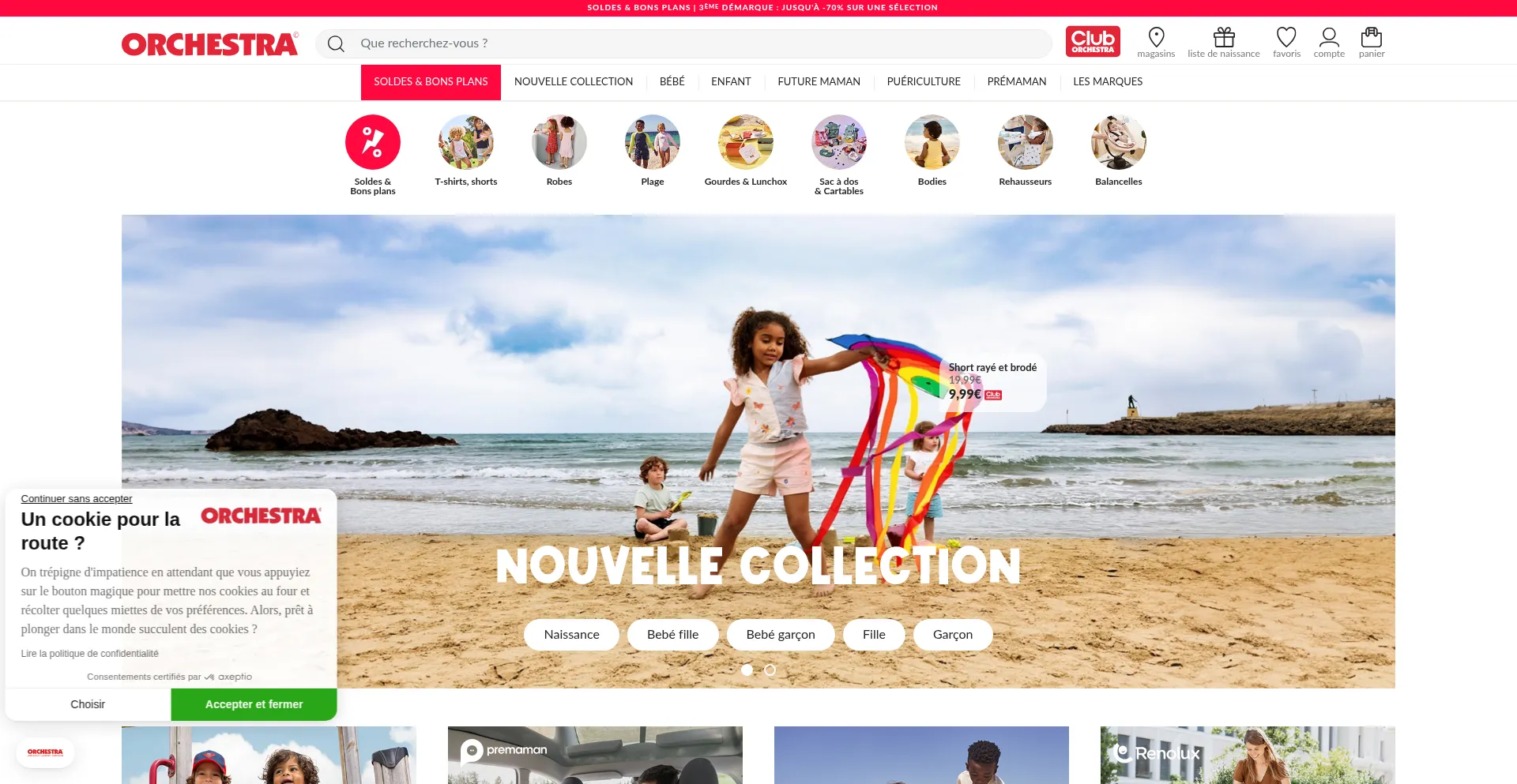 Website screenshot of Fr.shop-orchestra.com