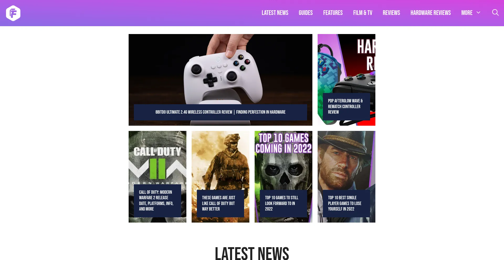 Fraghero.com Screenshot
