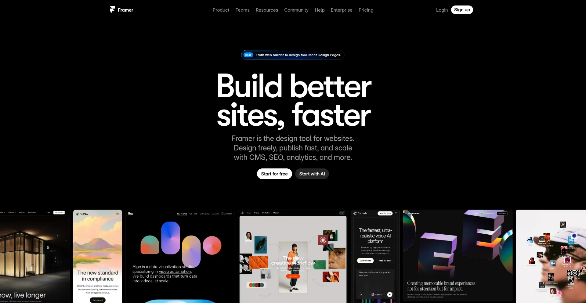 Framer.app Screenshot