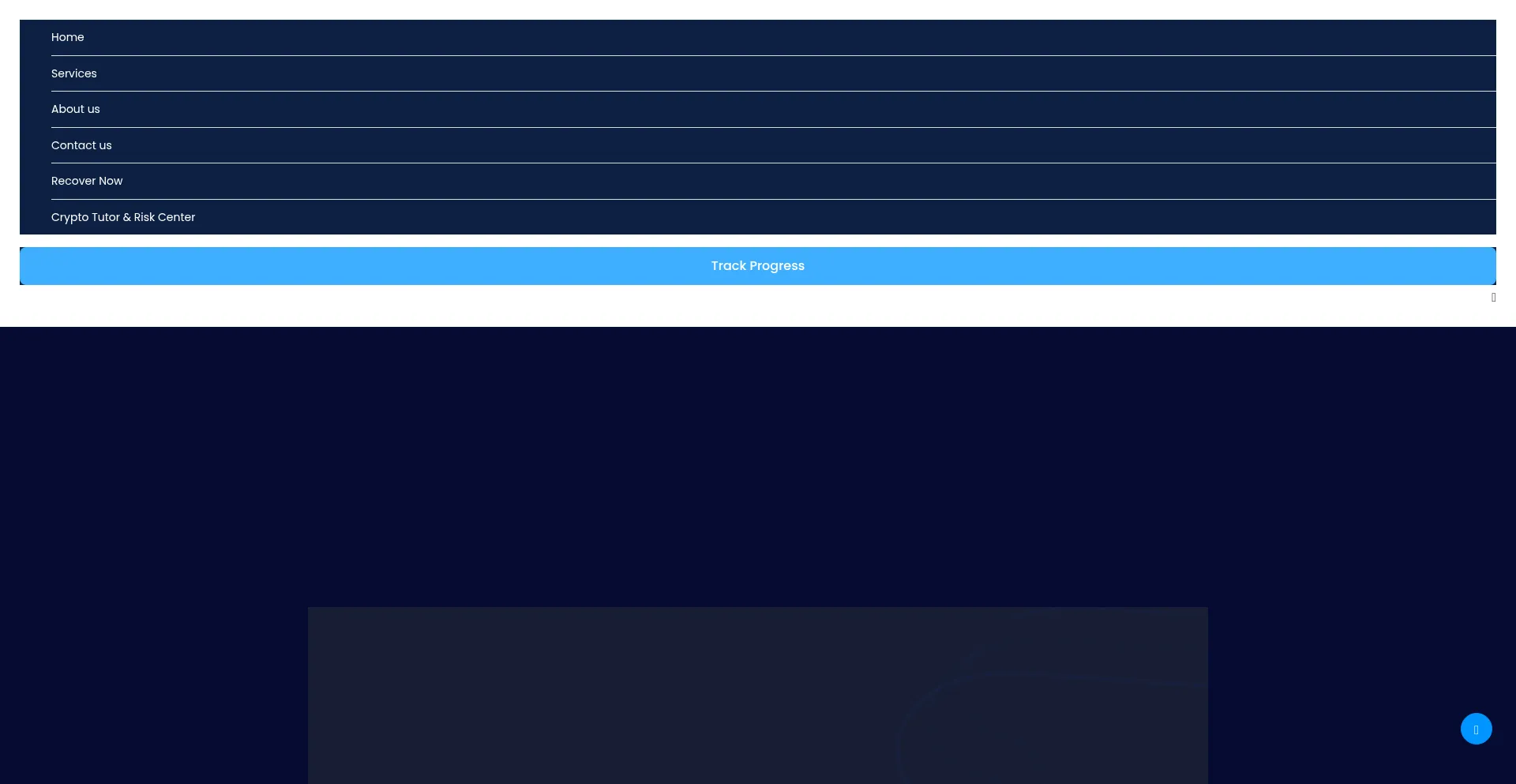 Fraudrecoveryhub.com Screenshot