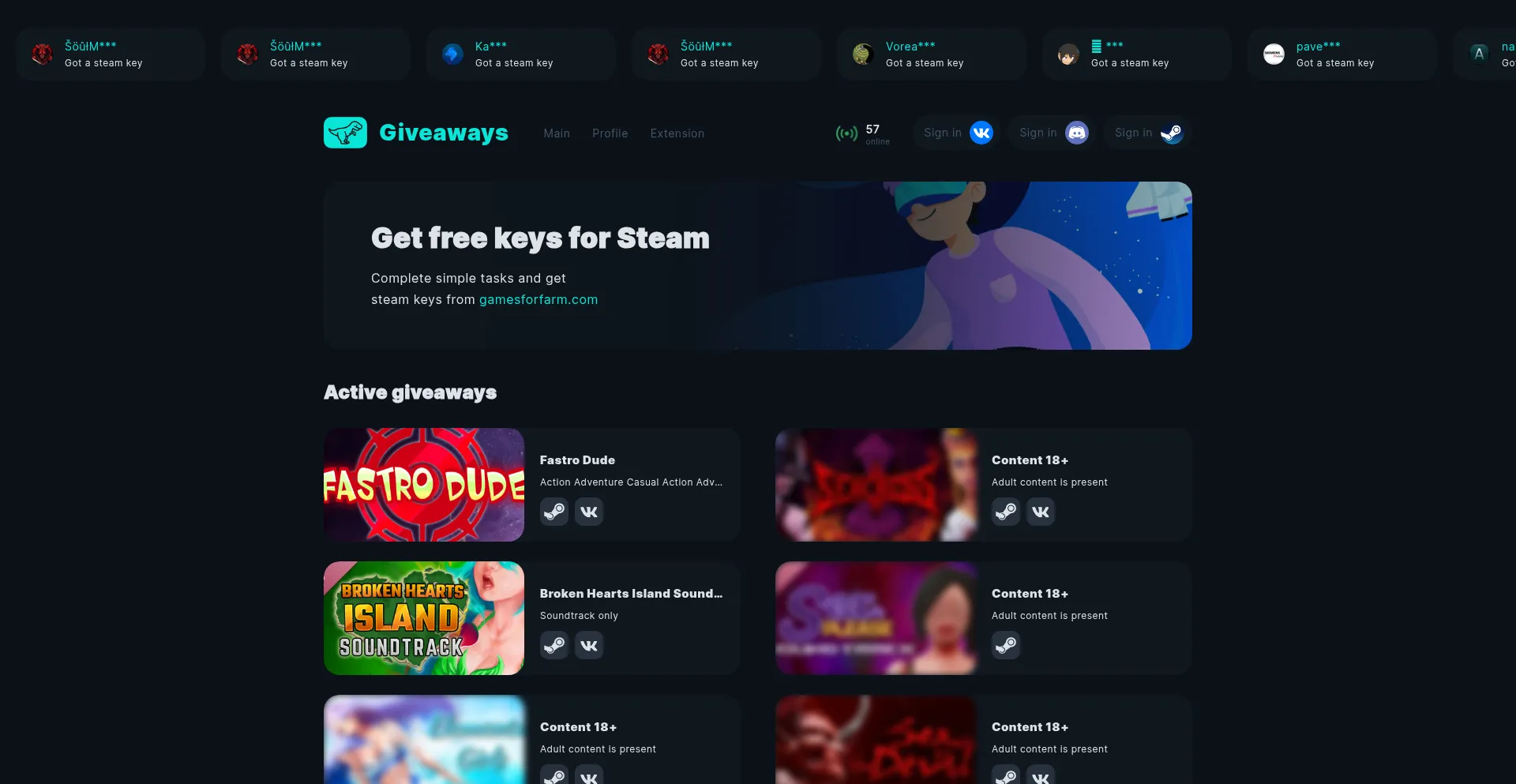 Website screenshot of Freeanywhere.net