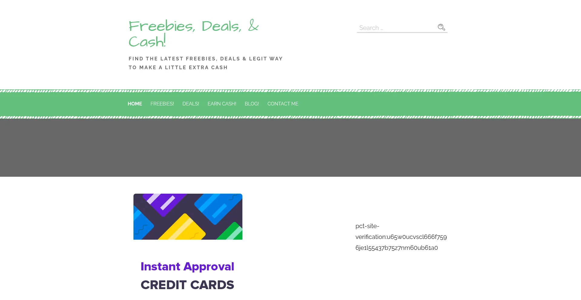 Freebiesdealscash.com