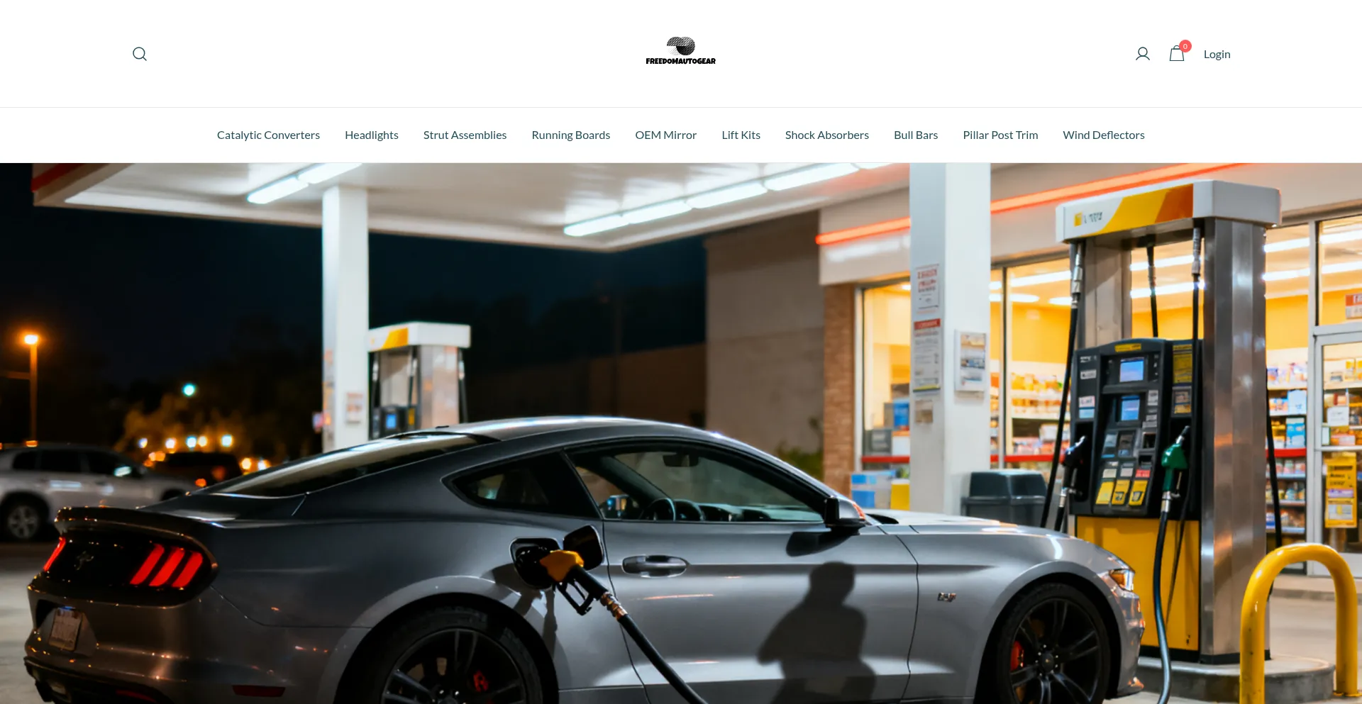 Freedomautogear.com Screenshot