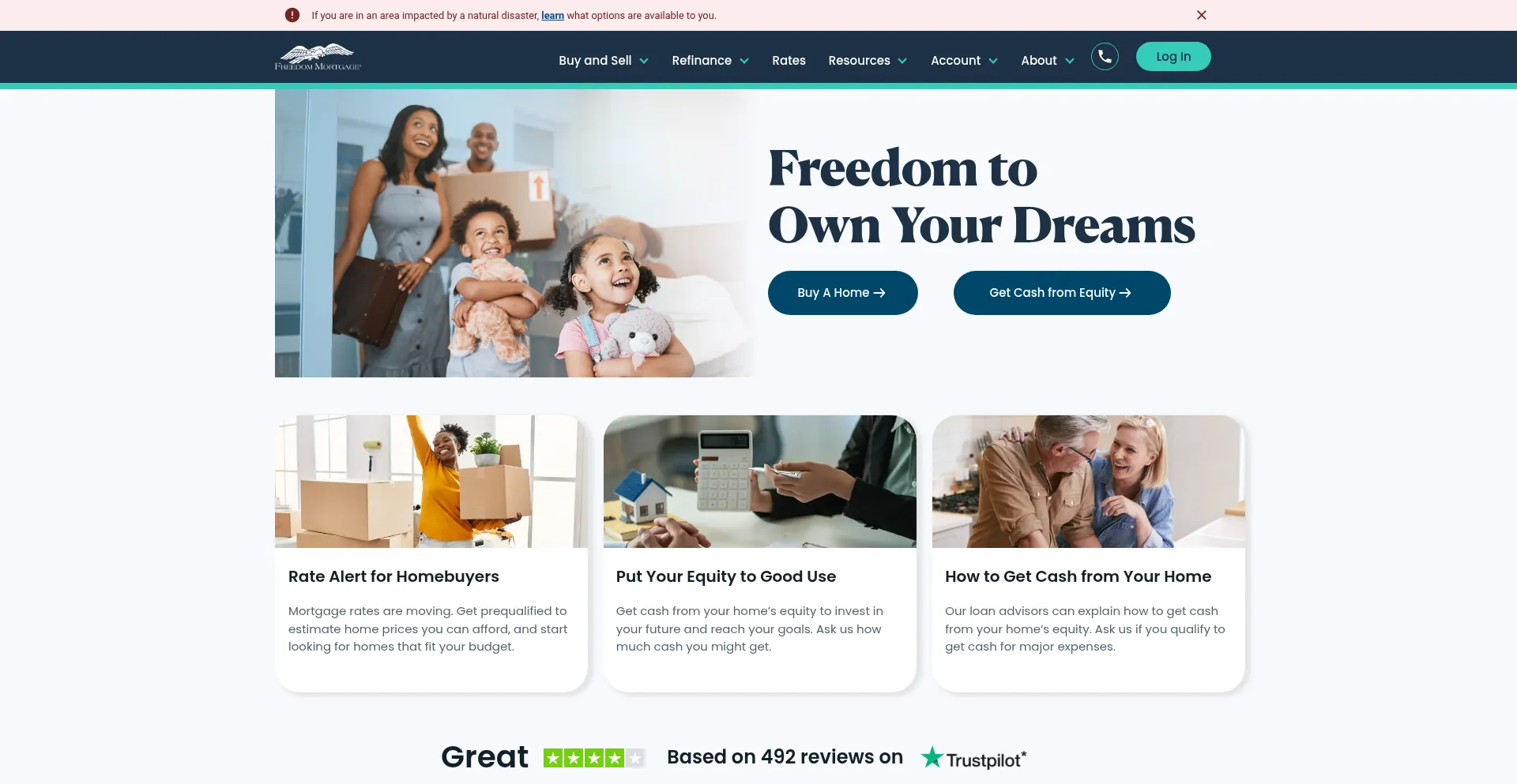 Freedommortgage.com 安全可靠吗？