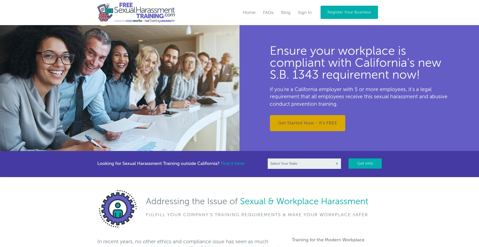 Freesexualharassmenttraining.com 安全可靠吗？