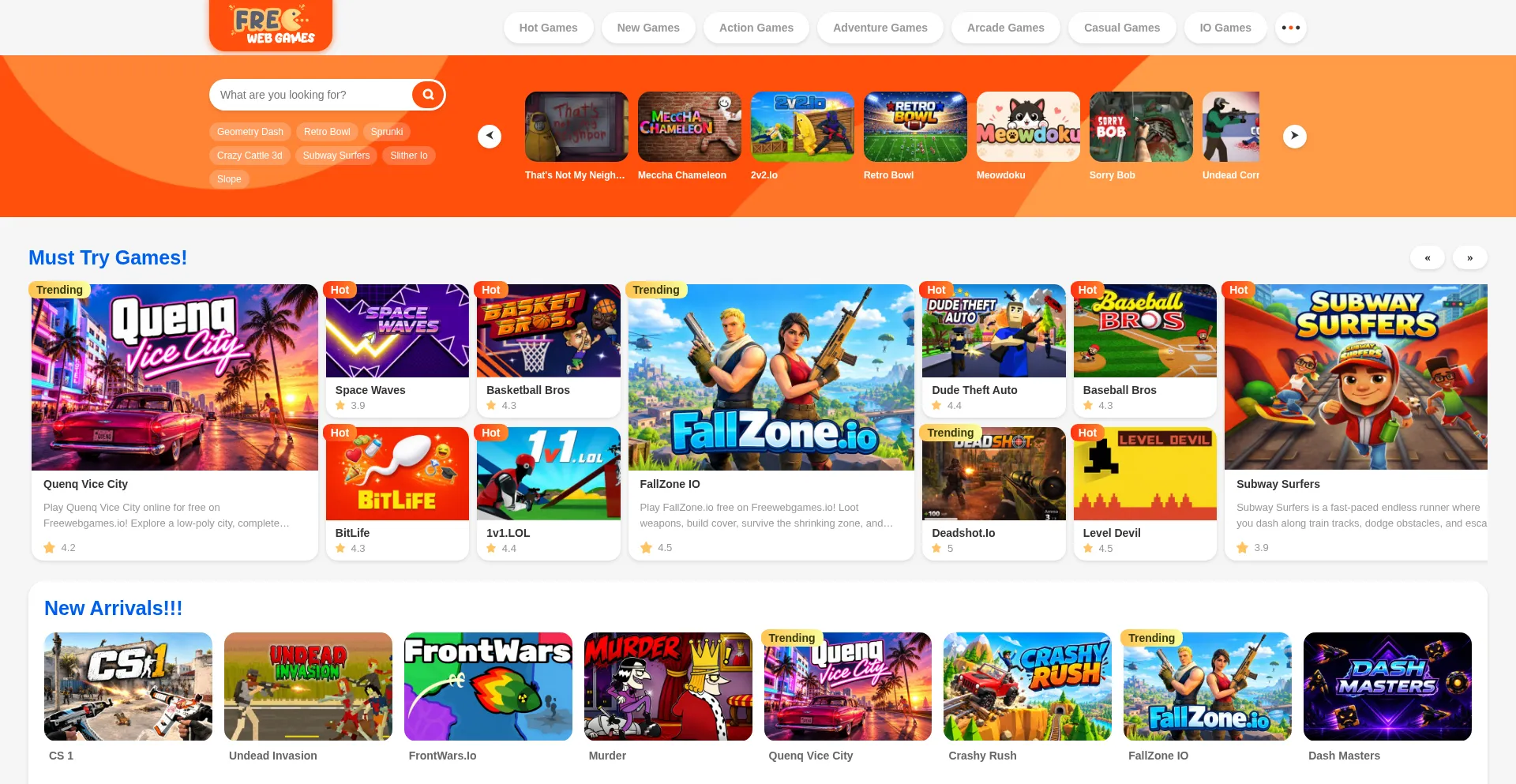 Freewebgames.io