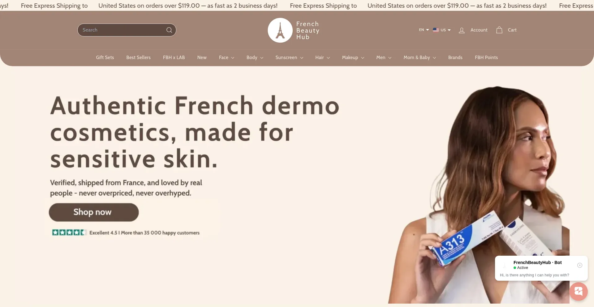 Frenchbeautyhub.com 安全可靠吗？