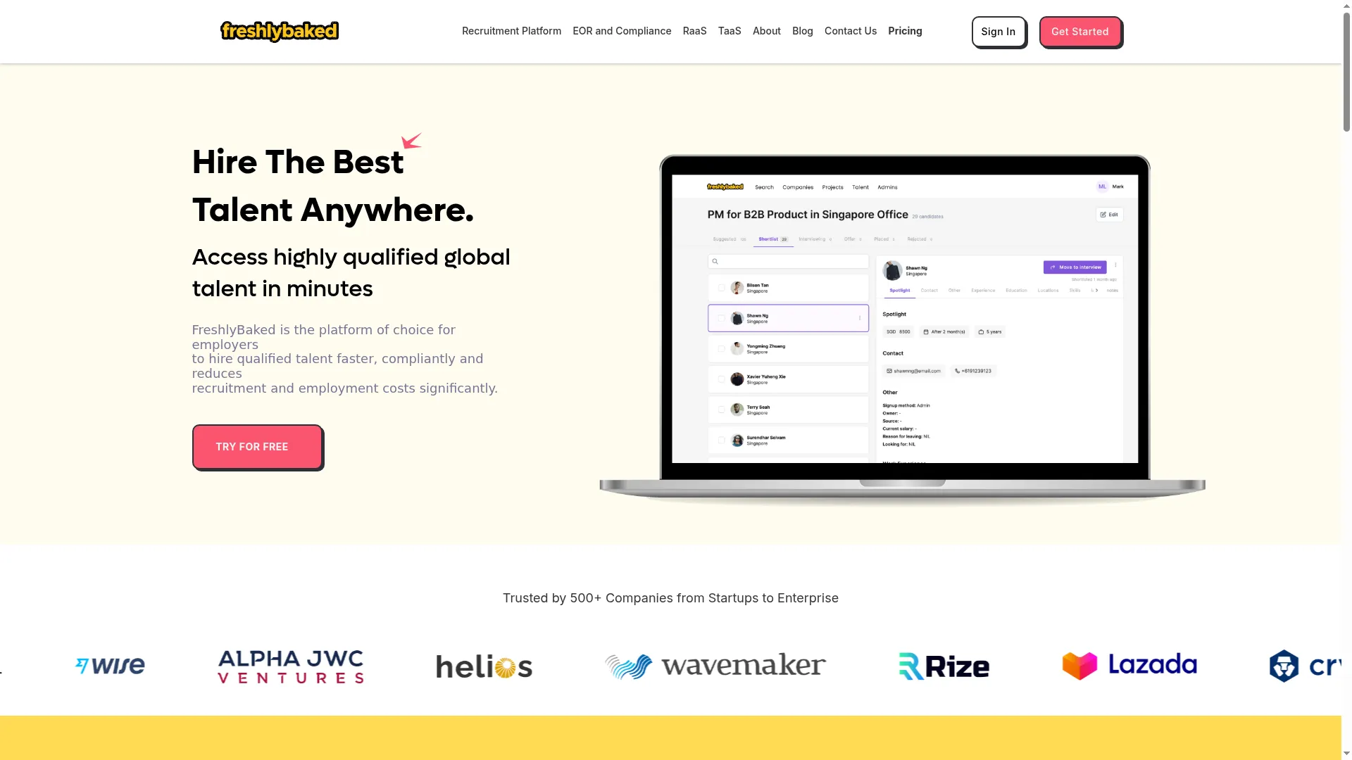 Freshlybaked.ai