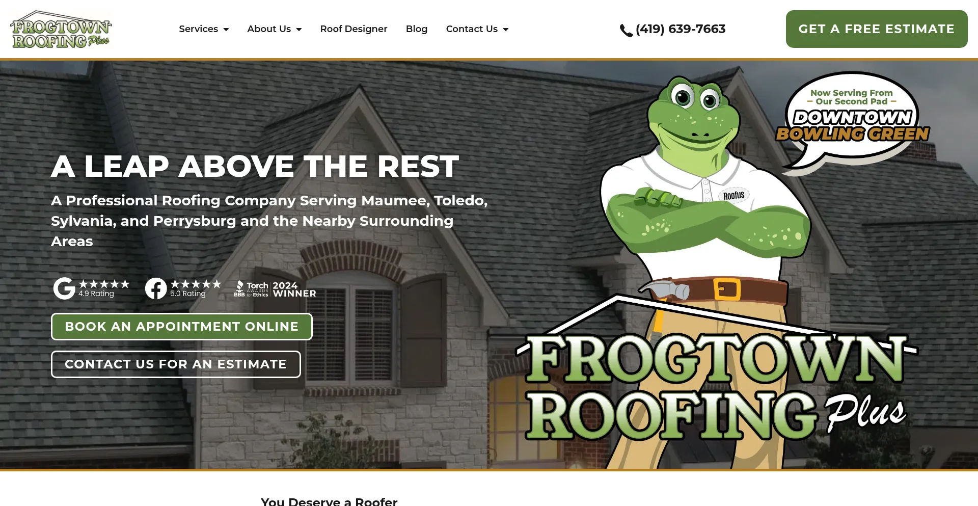 Frogtownroofing.com 安全可靠吗？