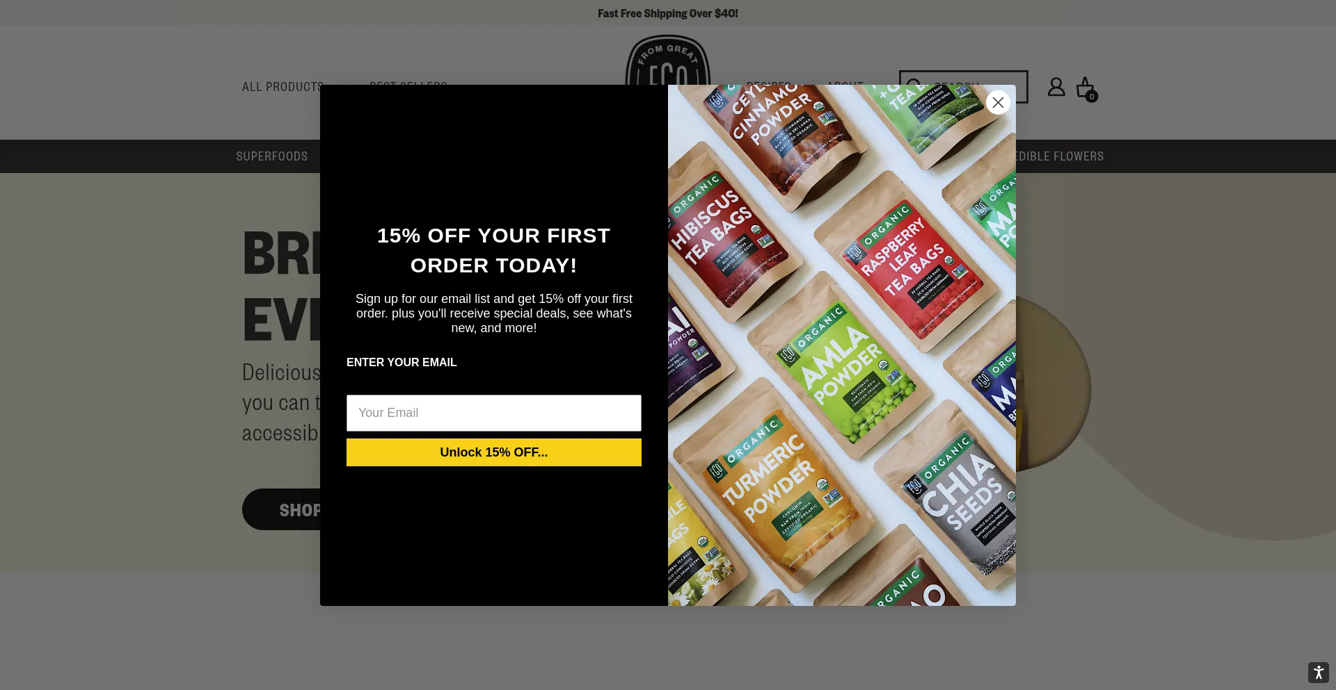 Website screenshot of Fromgreatorigins.com