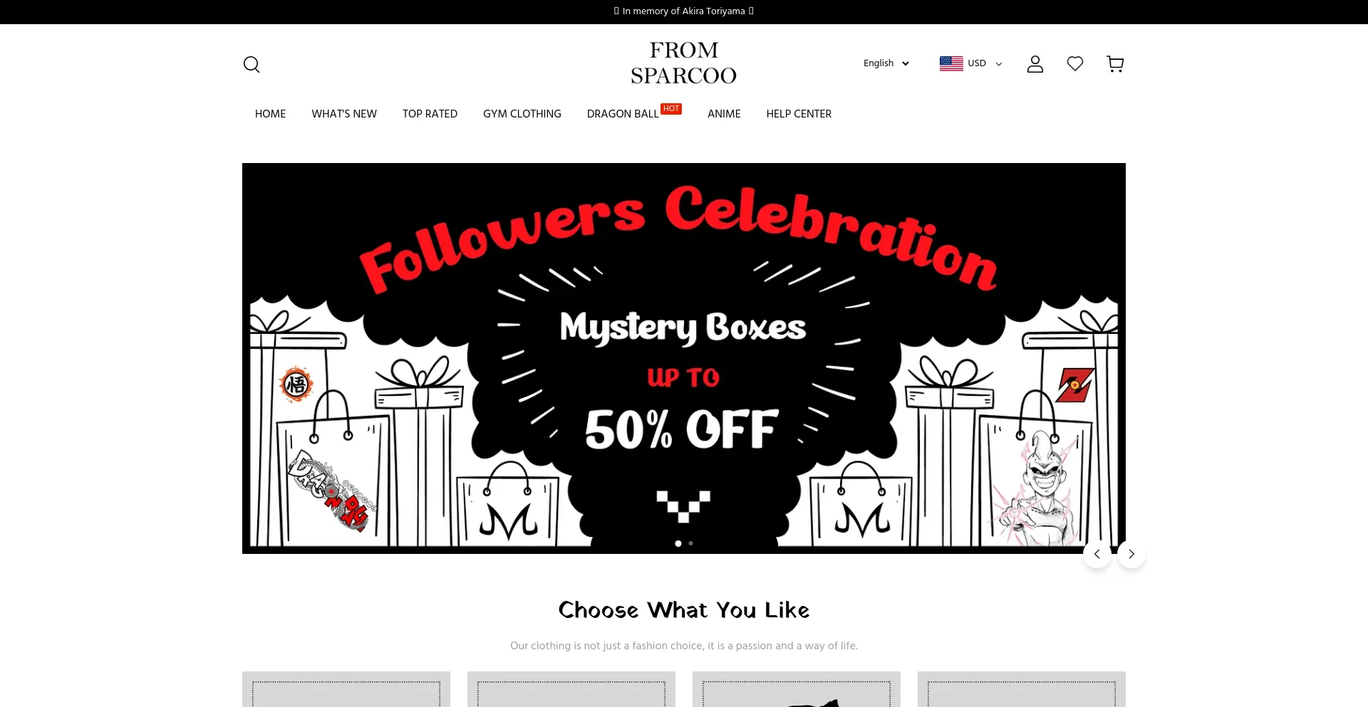 Website screenshot of Fromsparcoo.com