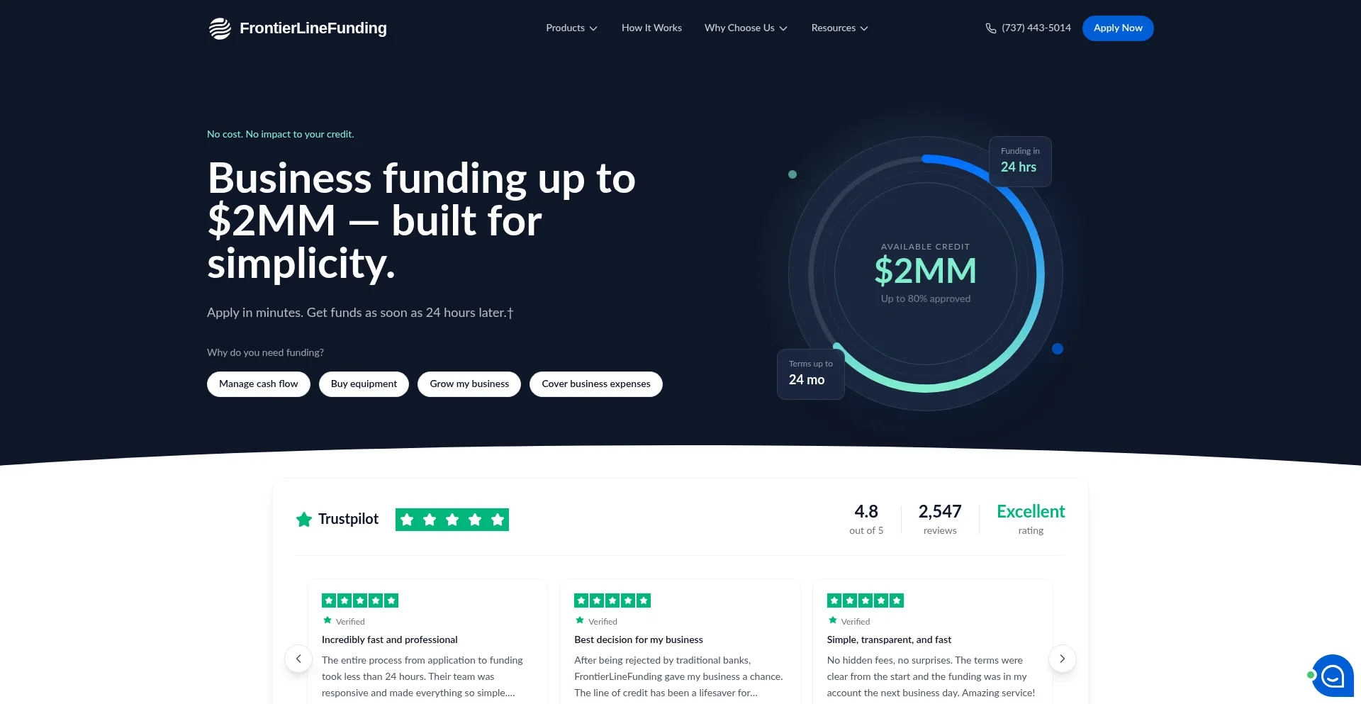 Frontierlinefunding.com