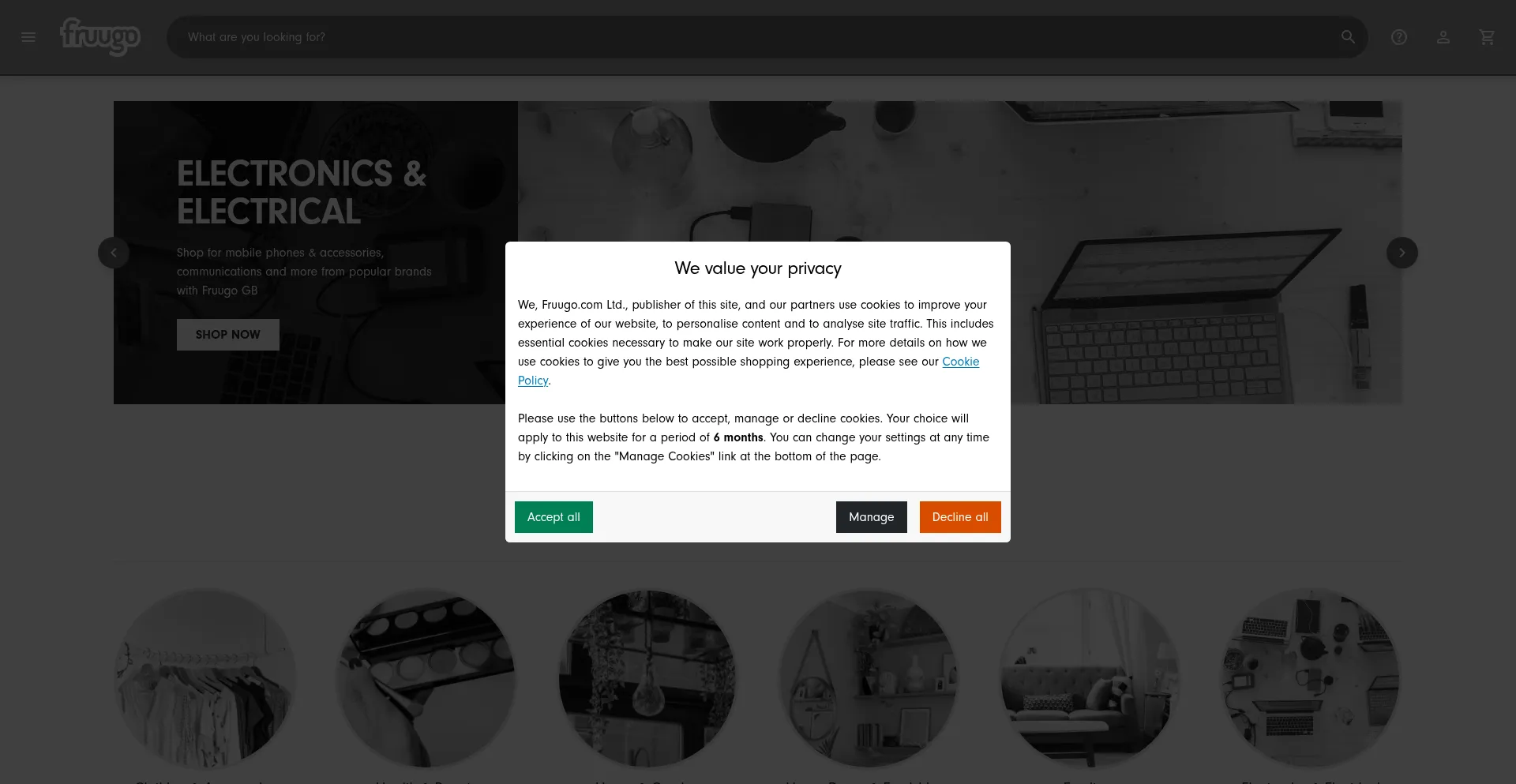 Fruugo.co.uk Screenshot