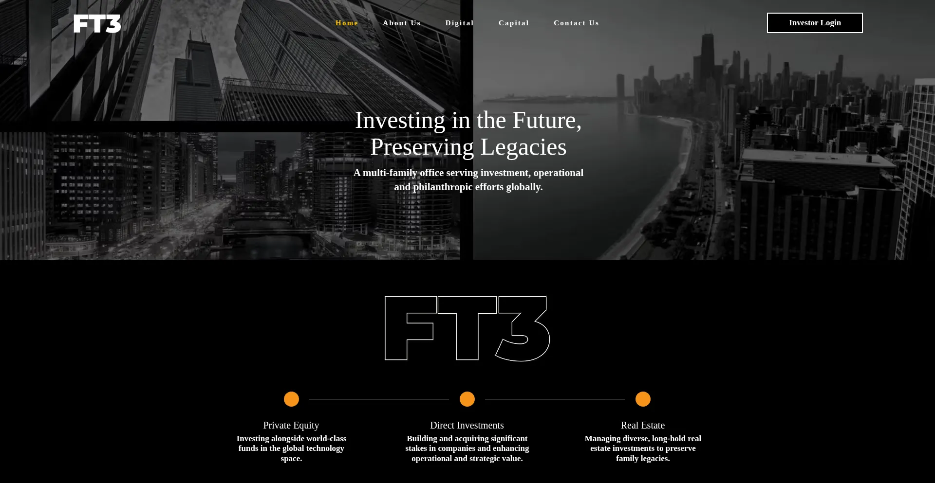 Website screenshot of Ft3.com